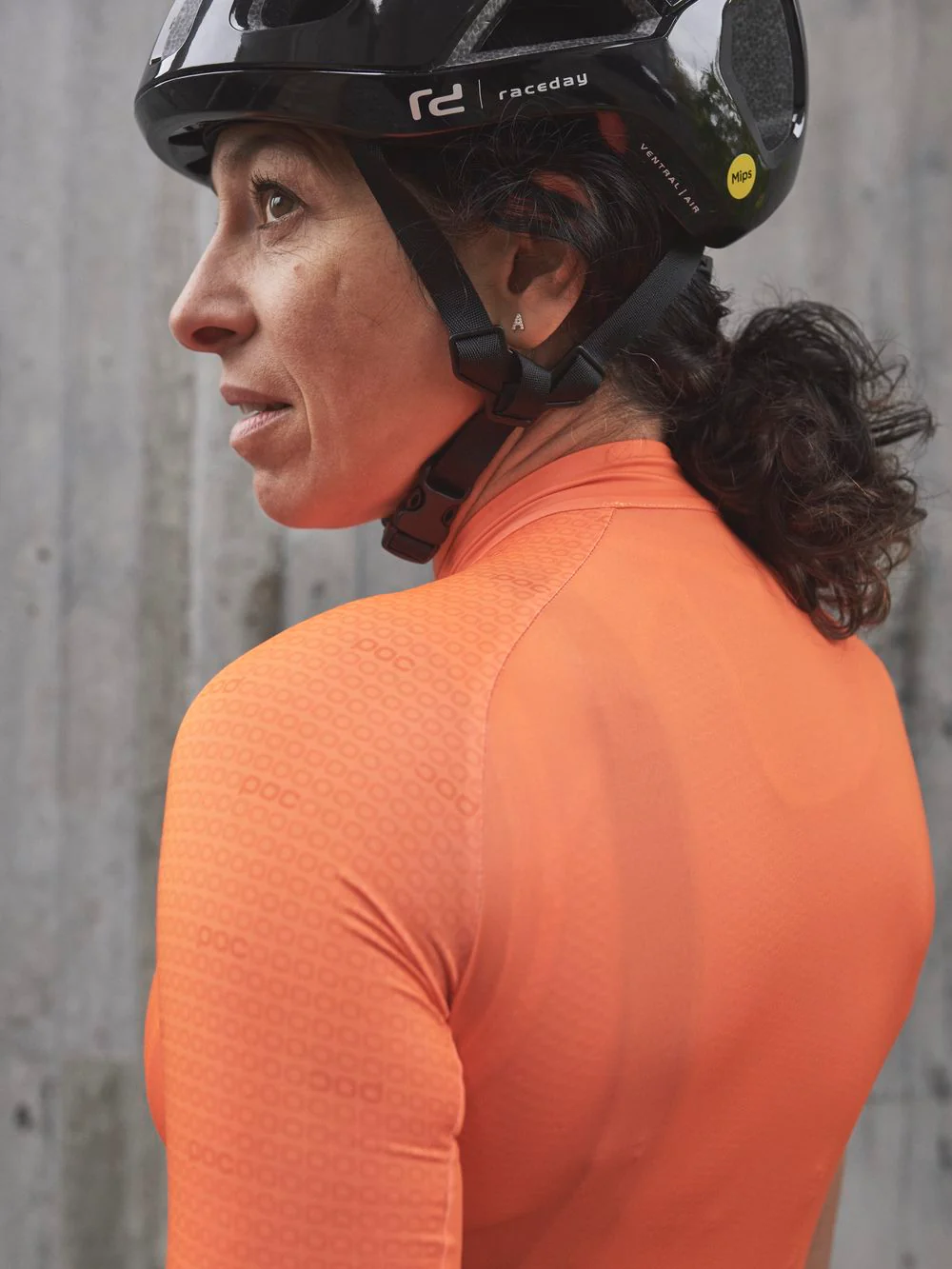 Koszulka rowerowa POC ESSENTIAL ROAD W'S - Zink Orange - Image 3