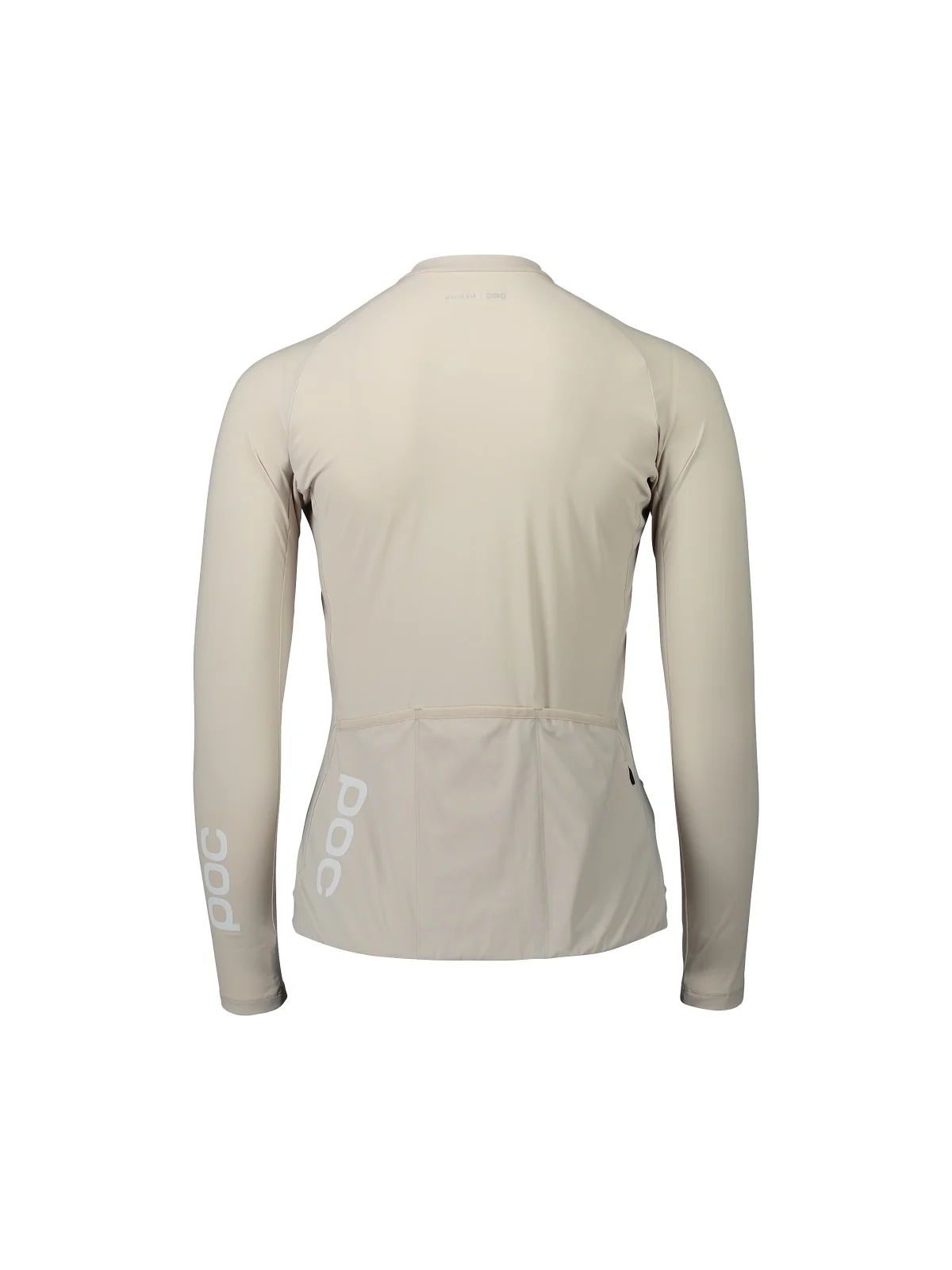 Koszulka rowerowa POC ESSENTIAL ROAD W'S LS - Light Sand. Beige - Image 5