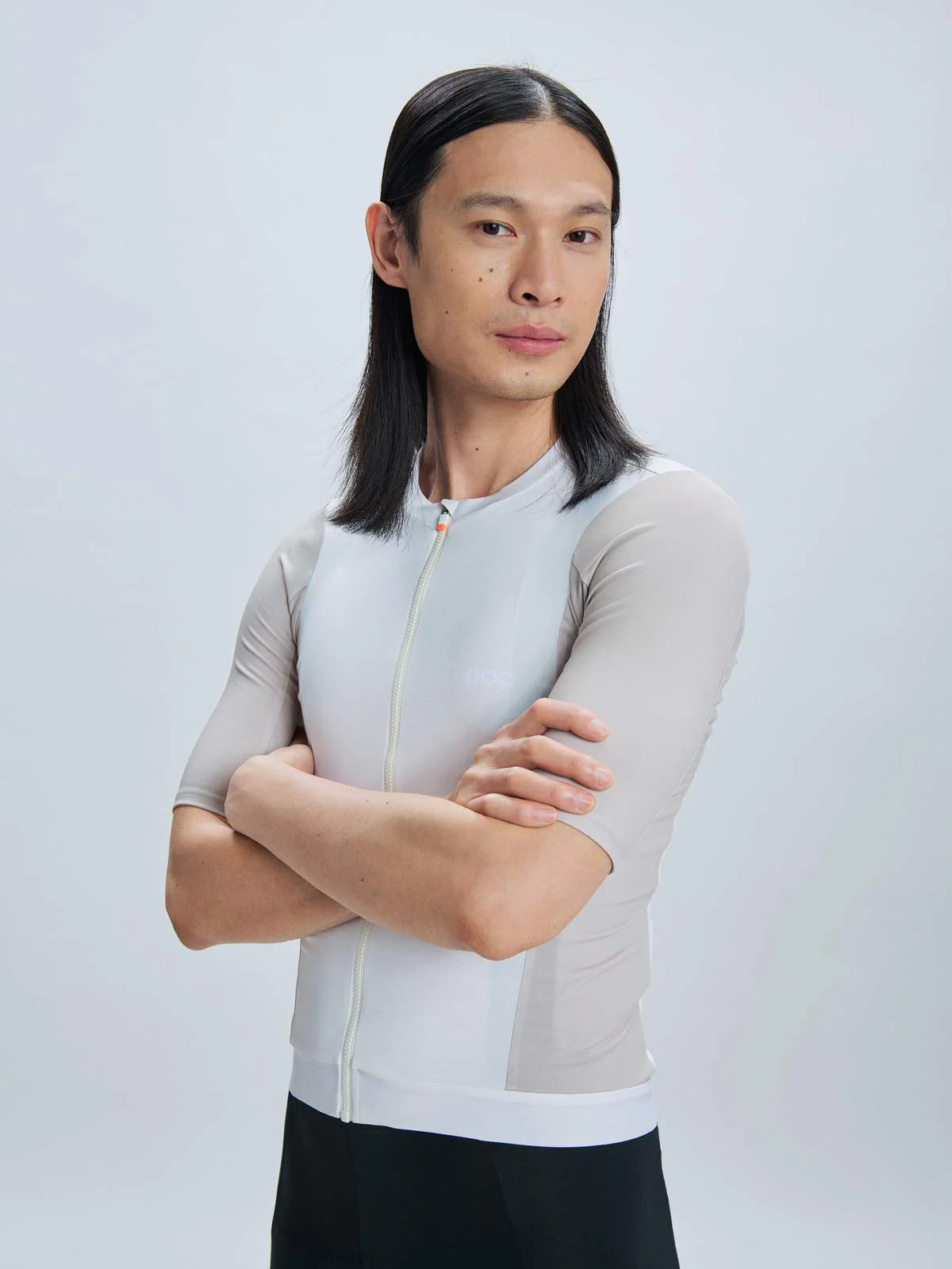 Koszulka rowerowa POC M´s Cadence Jersey - Okenite Off-White - Image 2