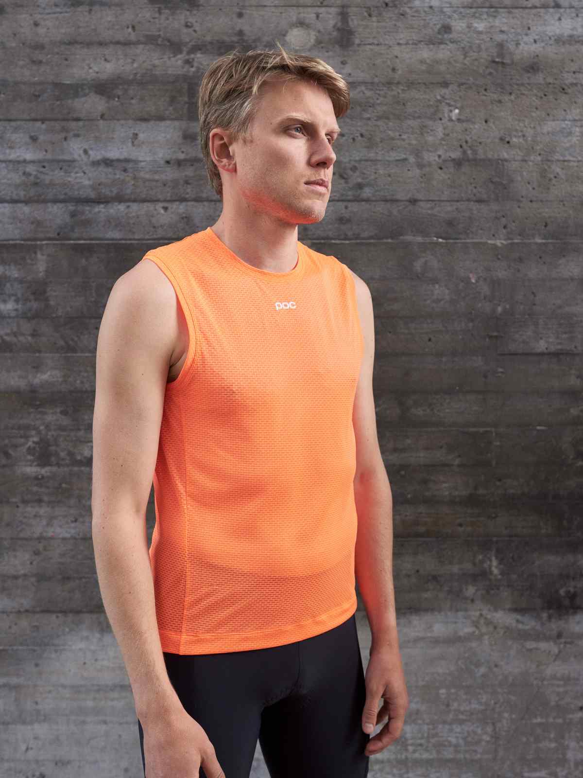 Koszulka rowerowa POC M's AIR Indoor Vest - Zink Orange - Image 2