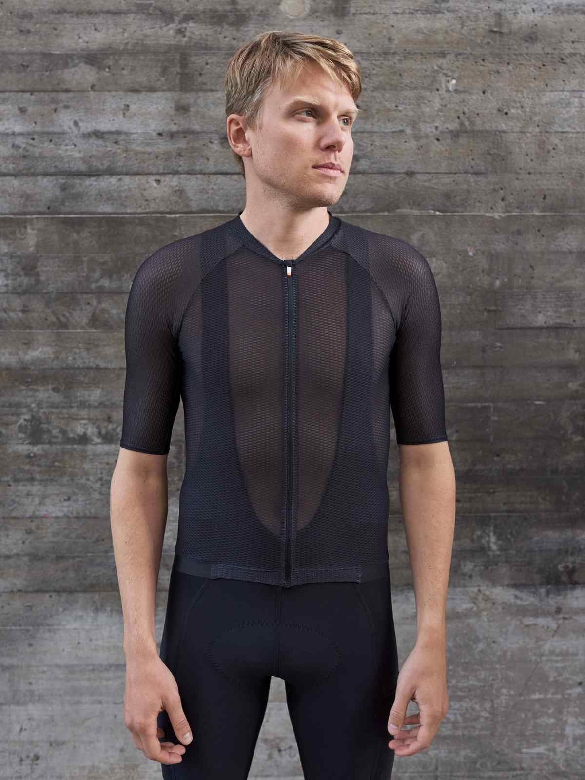 Koszulka rowerowa POC M's AIR Jersey - Ur. Black - Image 2
