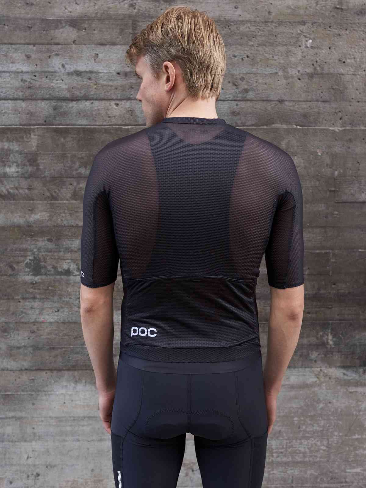 Koszulka rowerowa POC M's AIR Jersey - Ur. Black - Image 4