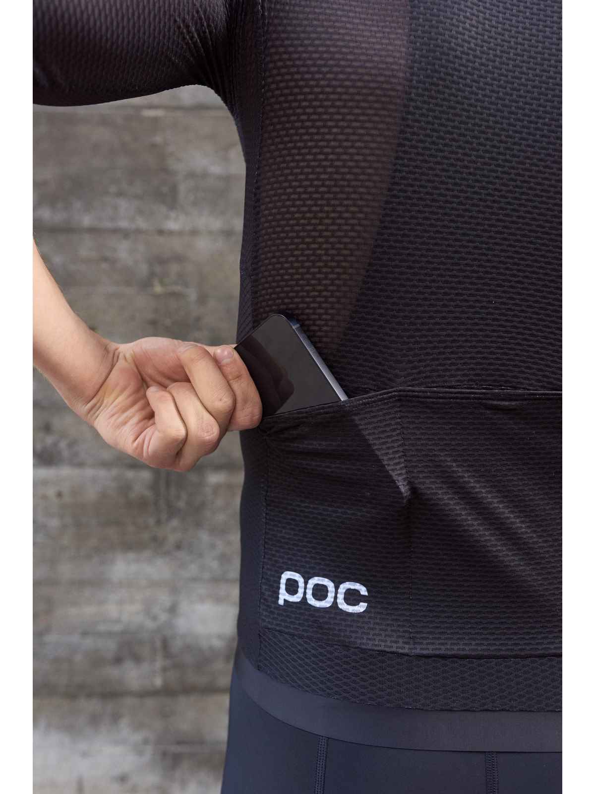 Koszulka rowerowa POC M's AIR Jersey - Ur. Black - Image 5