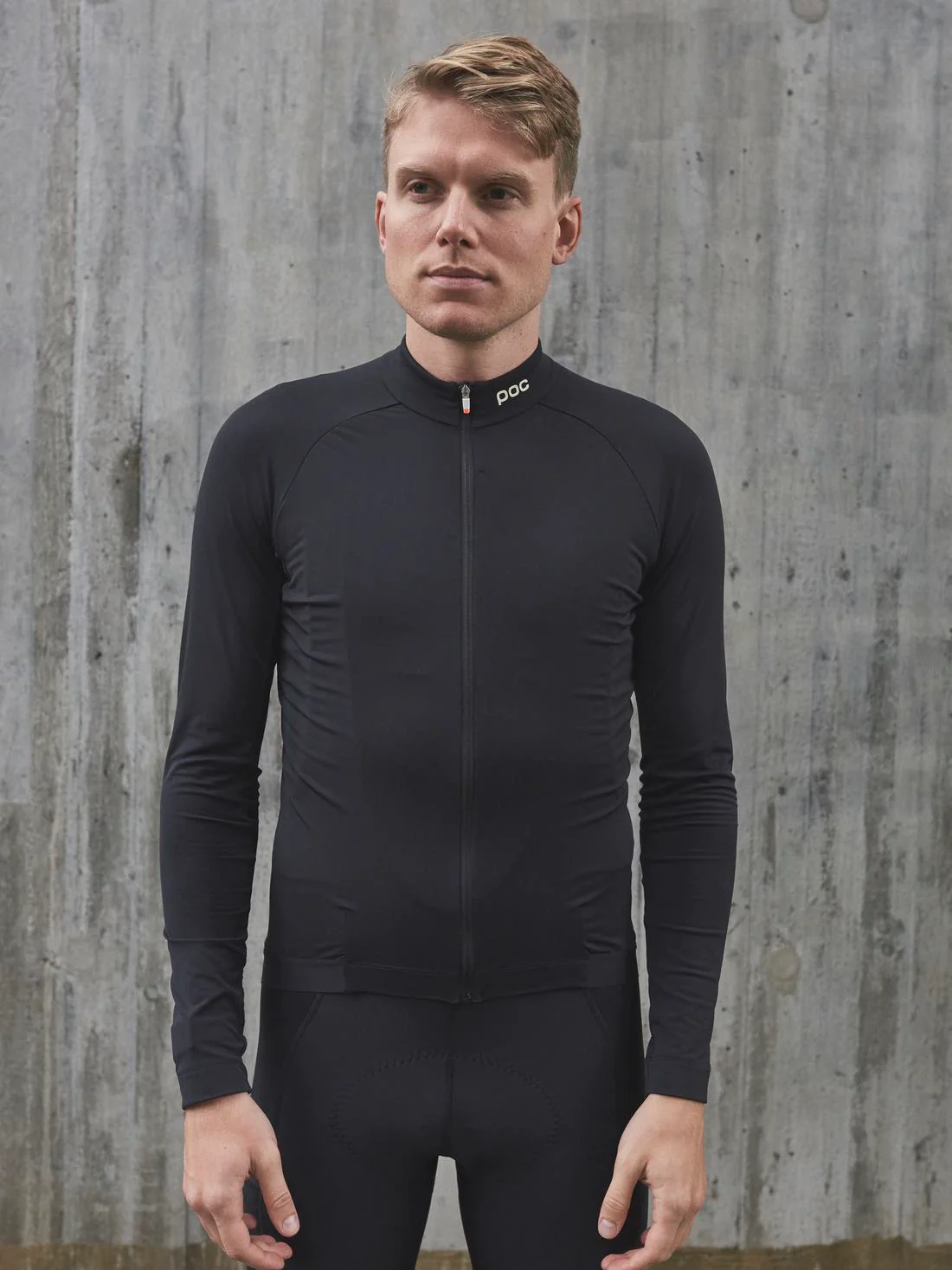 Koszulka rowerowa POC M's AMBIENT Thermal Jersey - Ur. Black - Image 2