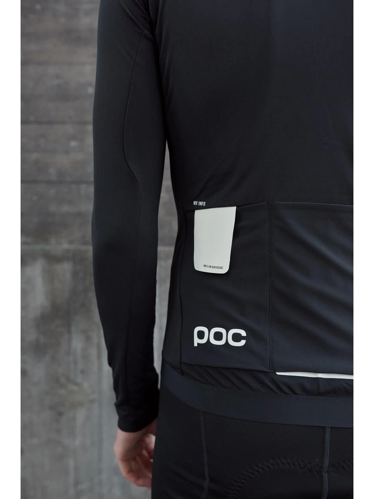 Koszulka rowerowa POC M's AMBIENT Thermal Jersey - Ur. Black - Image 5