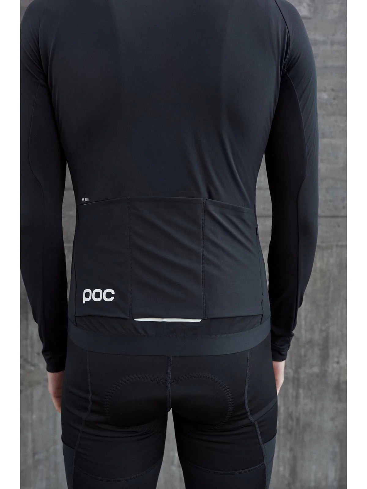 Koszulka rowerowa POC M's AMBIENT Thermal Jersey - Ur. Black - Image 6