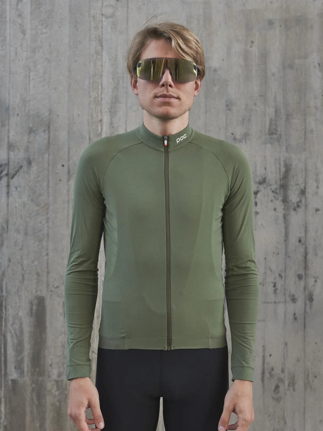 Koszulka rowerowa POC M's AMBIENT Thermal Jersey - Epid. Green - Image 2