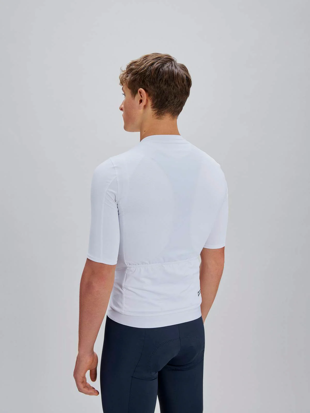 Koszulka rowerowa POC M's Cadence Jersey - Hyd. White - Image 3