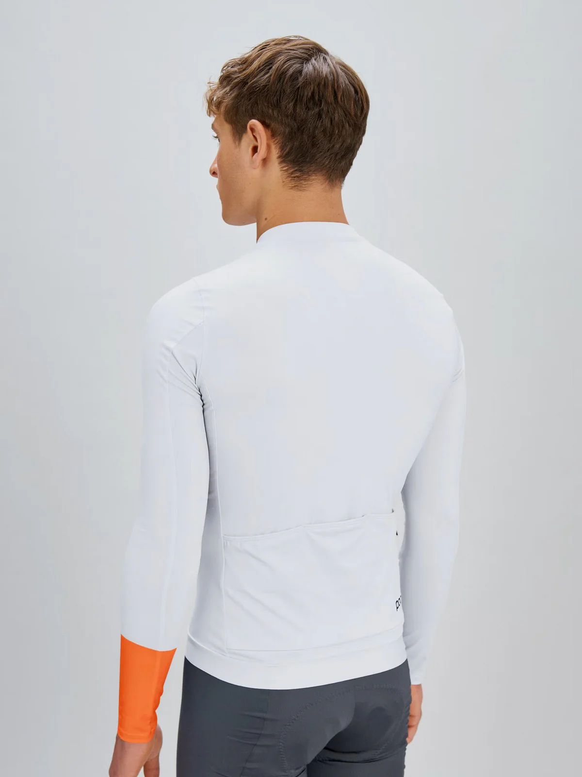 Koszulka rowerowa POC M's Cadence L/S Jersey - Hyd. White - Image 3