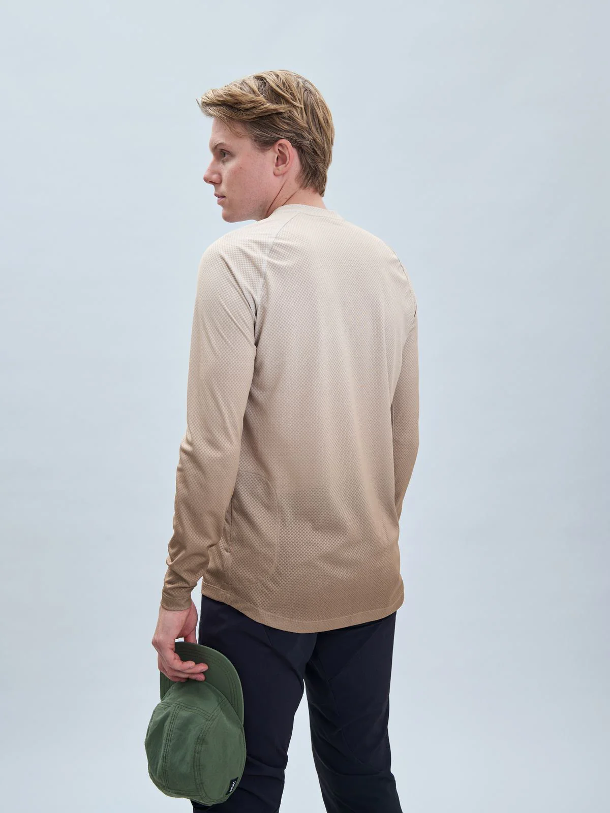 Koszulka rowerowa POC M's Essential MTB Lite LS Jersey - Gradient Jasper Brown - Image 3