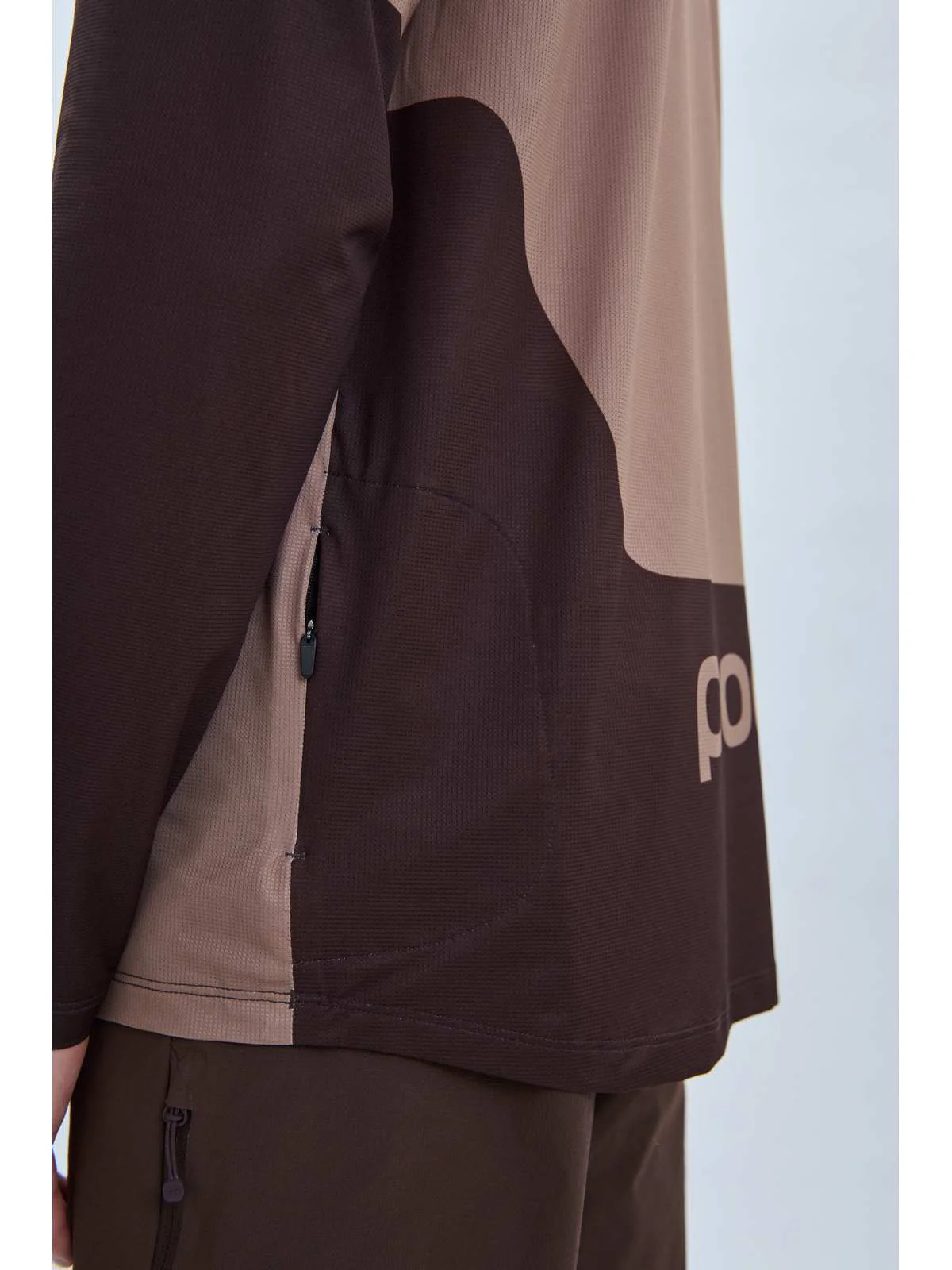 Koszulka rowerowa POC M's Essential MTB LS Jersey - Jasper Brown - Image 4