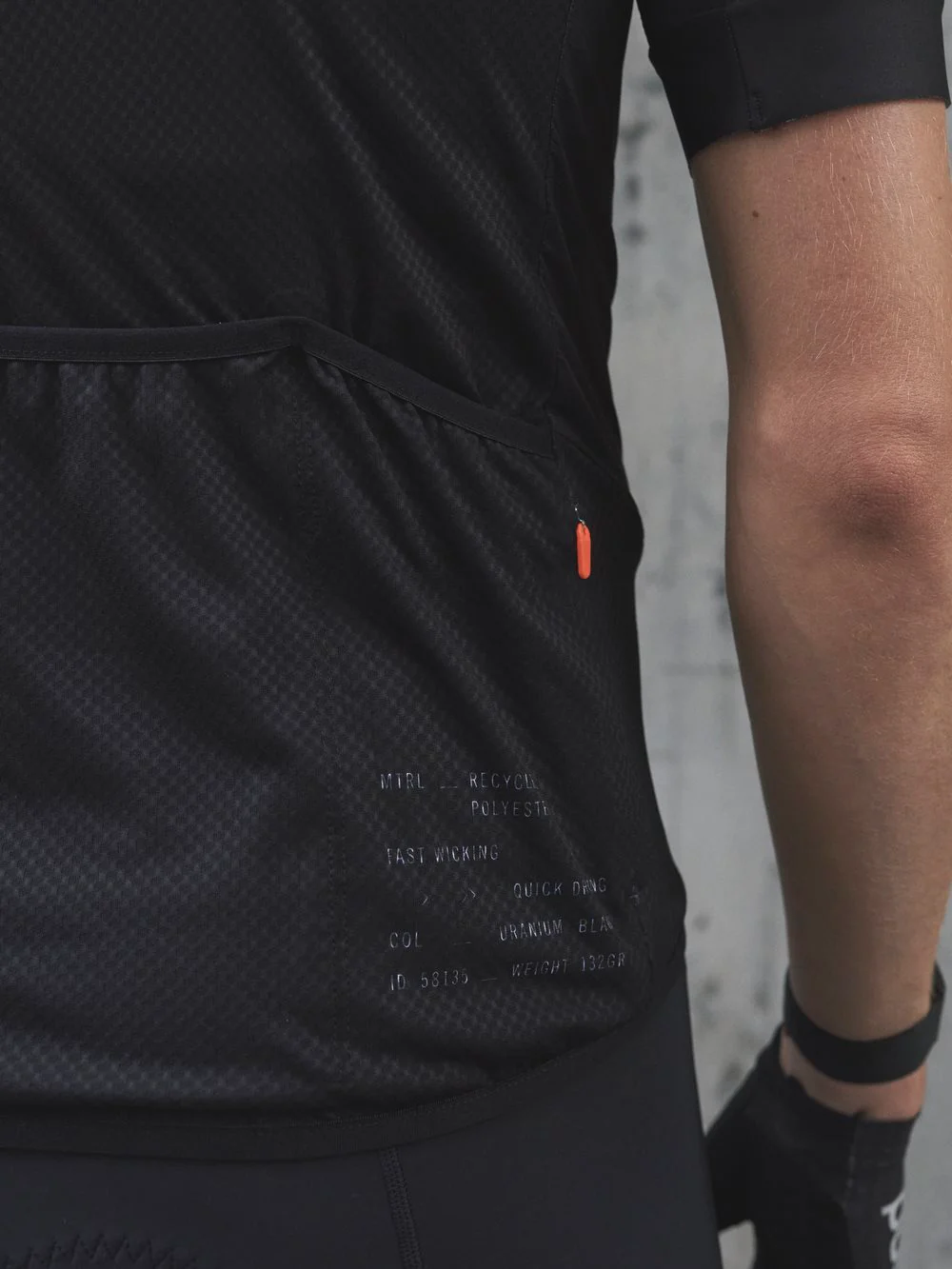 Koszulka rowerowa POC M's ESSENTIAL ROAD LOGO Jersey - Ur. Black - Image 4