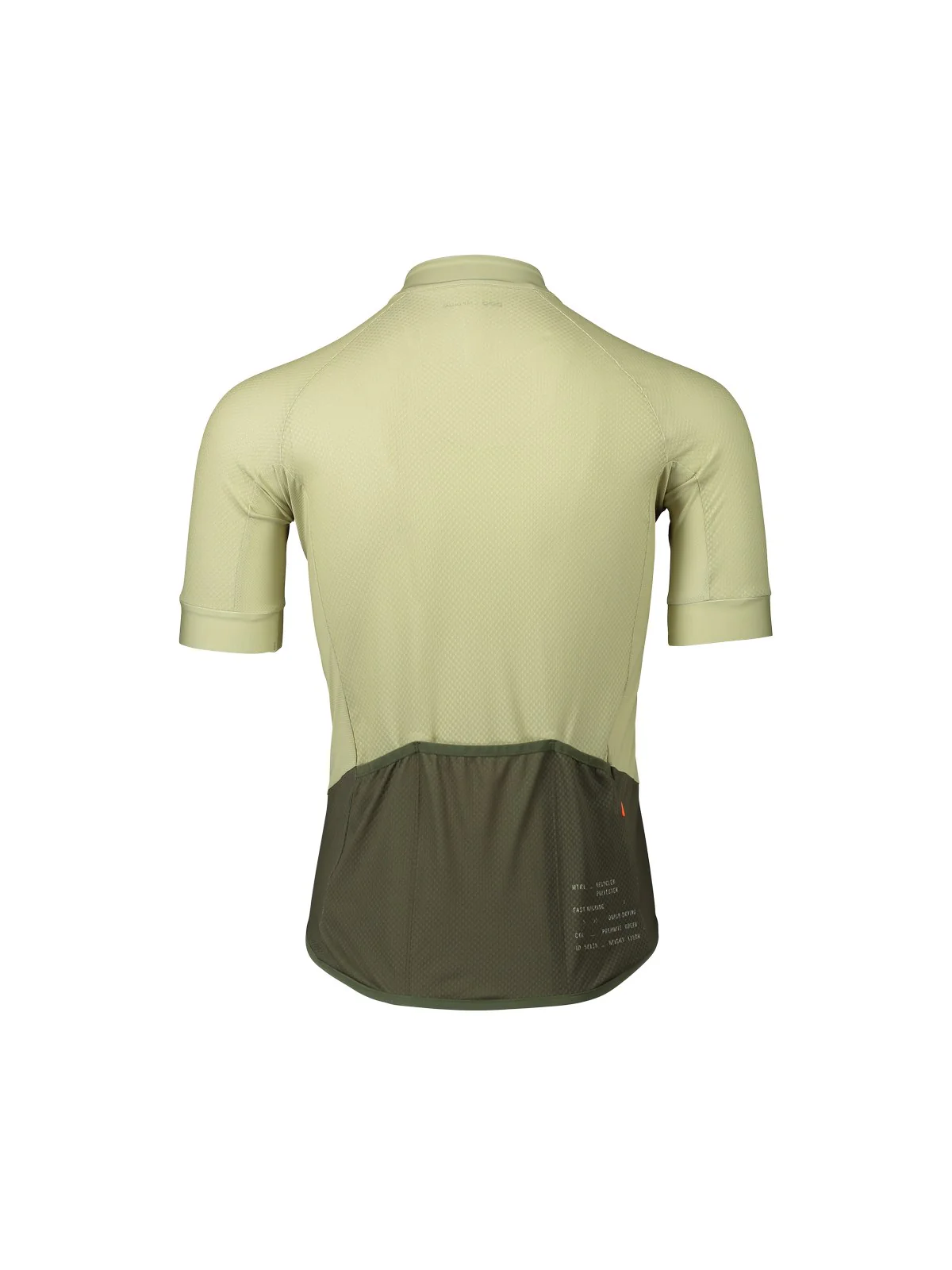 Koszulka rowerowa POC M's ESSENTIAL ROAD LOGO Jersey - Prehnite Green/Epid. Green - Image 2