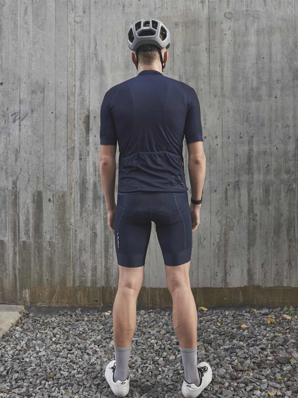 Koszulka rowerowa POC M's ESSENTIAL ROAD LOGO Jersey - Turmaline Navy - Image 5