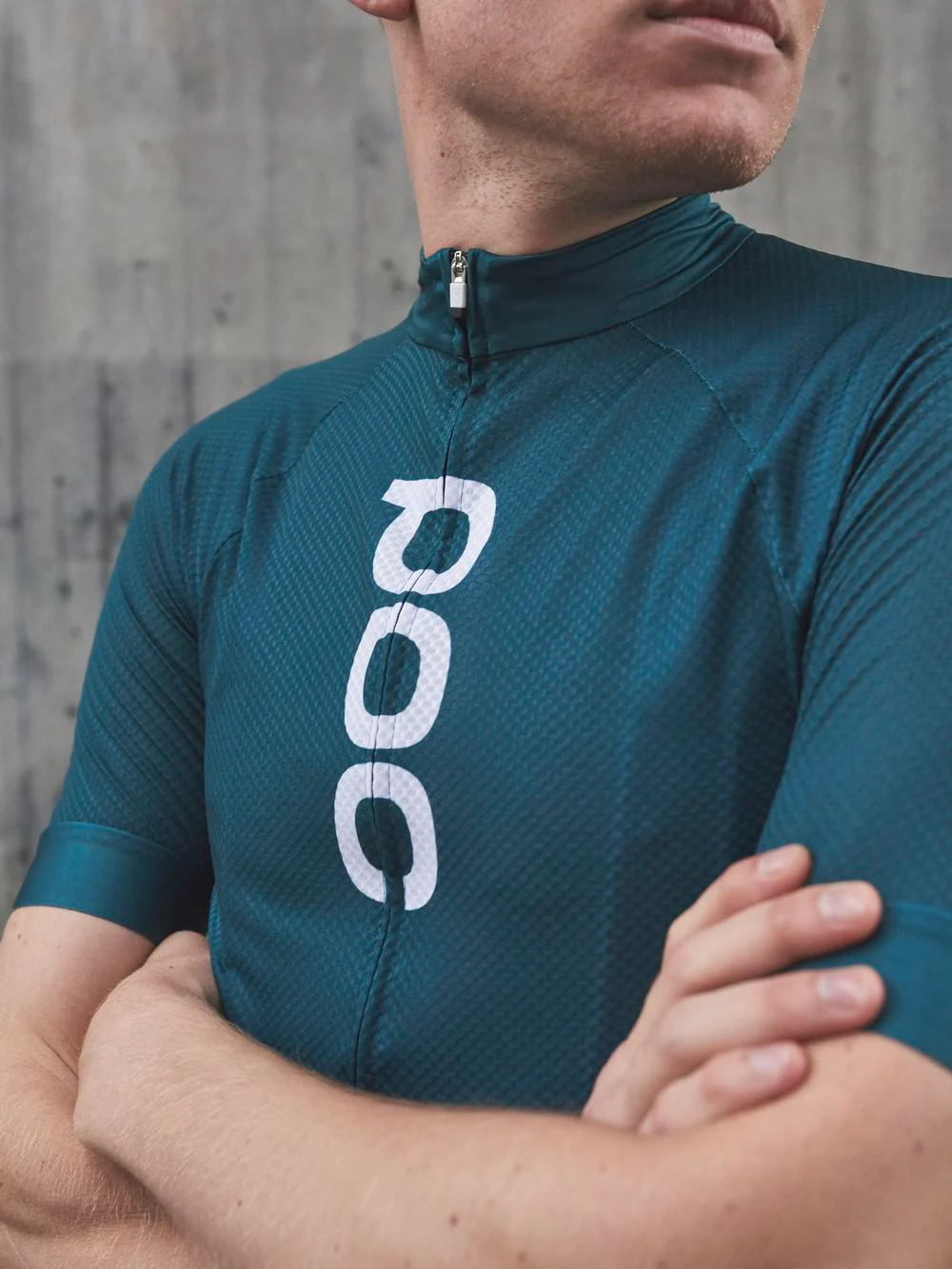 Koszulka rowerowa POC M's ESSENTIAL ROAD LOGO Jersey - Dioptase Blue - Image 3