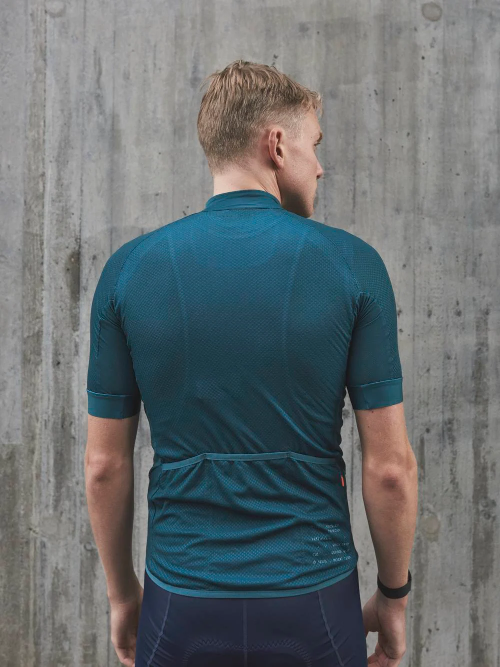 Koszulka rowerowa POC M's ESSENTIAL ROAD LOGO Jersey - Dioptase Blue - Image 4