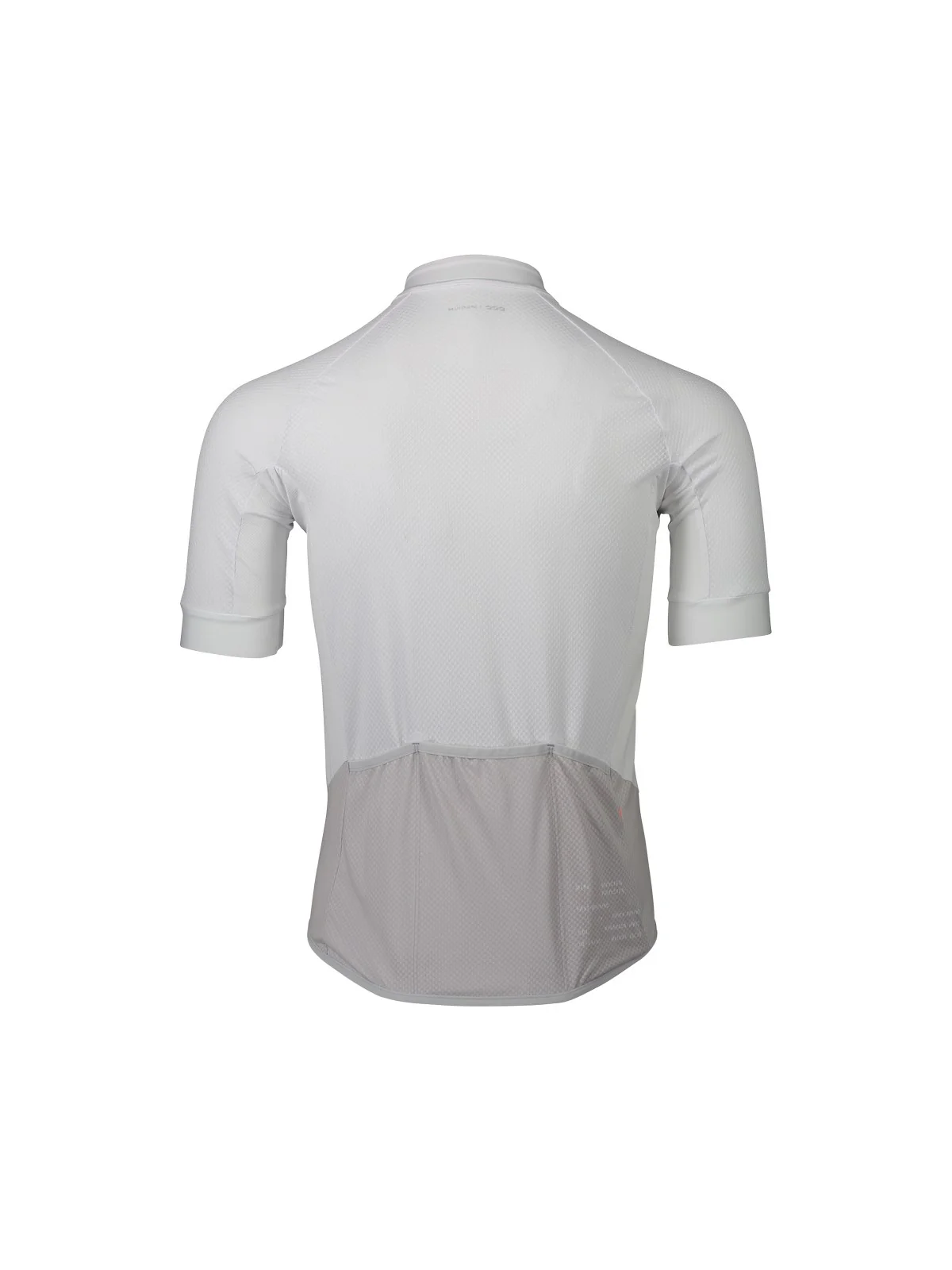 Koszulka rowerowa POC M's ESSENTIAL ROAD LOGO Jersey - Hydr. White/Granite Grey - Image 2
