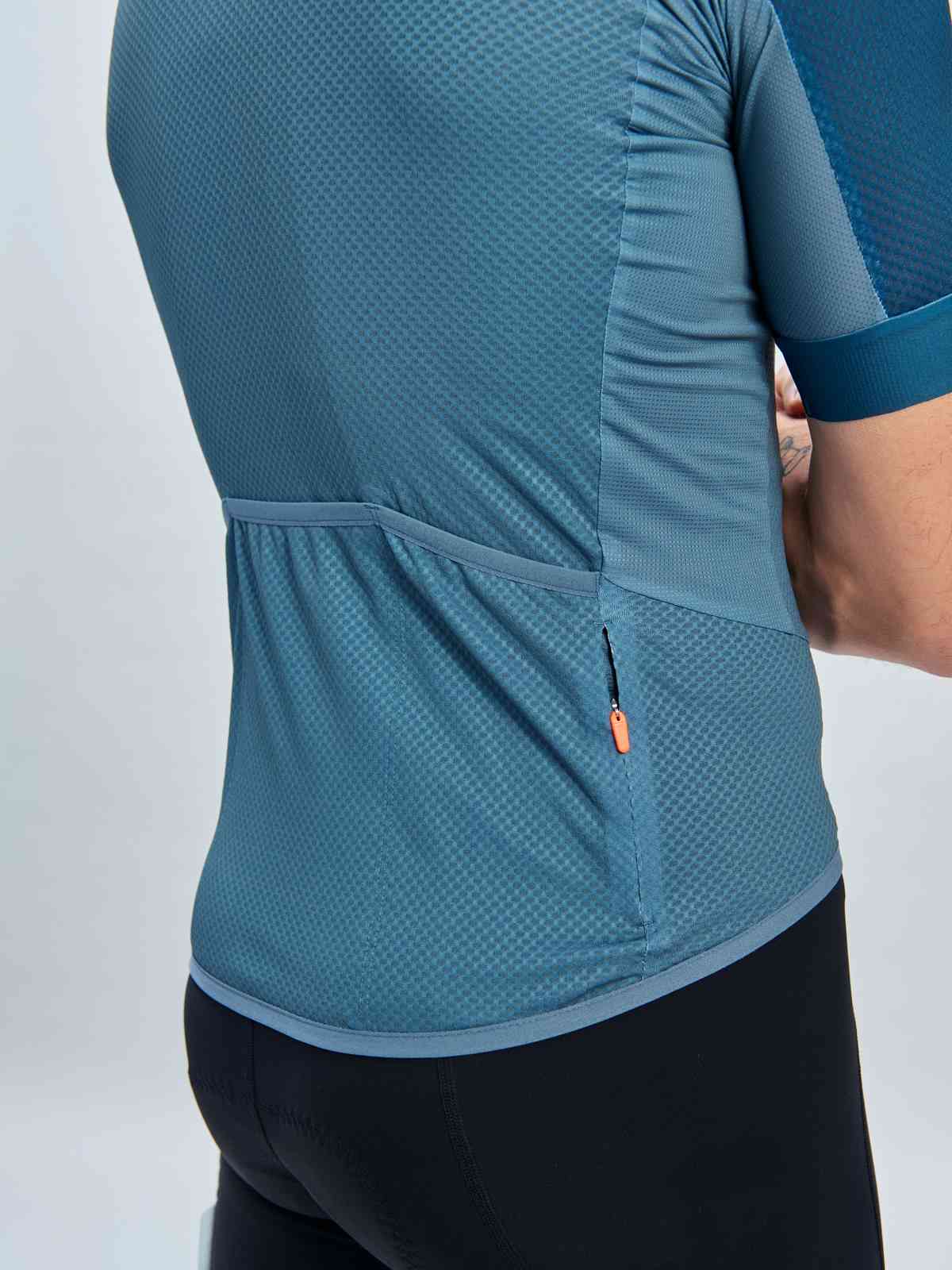 Koszulka rowerowa POC M's Essential Road Logo Jersey - Cal. Blue/Dark Cal. Blue - Image 3