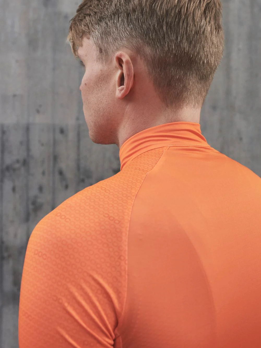 Koszulka rowerowa POC M'S ESSENTIAL ROAD LS - Zink Orange - Image 5