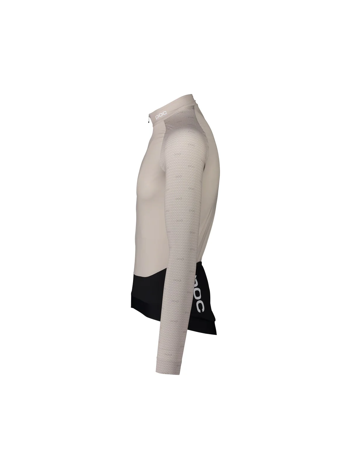 Koszulka rowerowa POC M'S ESSENTIAL ROAD LS - Lt Sand. Beige - Image 4