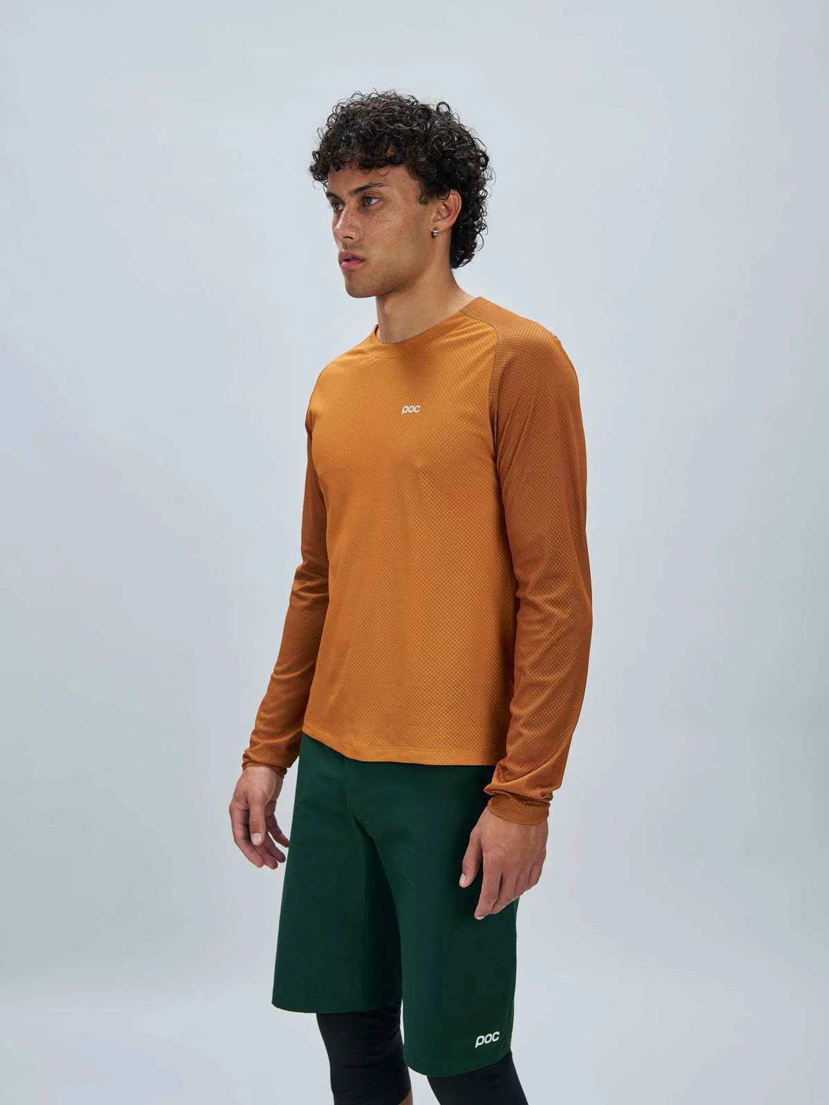 Koszulka rowerowa POC M's Motion Air L/S Jersey brązowy - Image 2