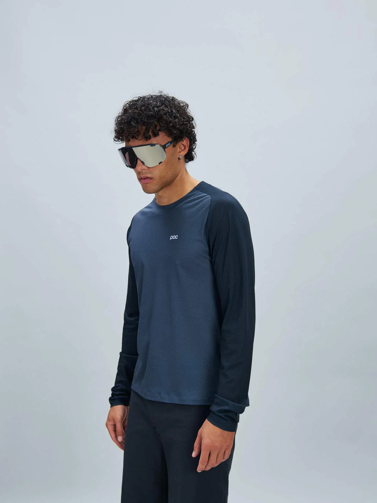Koszulka rowerowa POC M's Motion Air L/S Jersey - Apat. Navy - Image 2