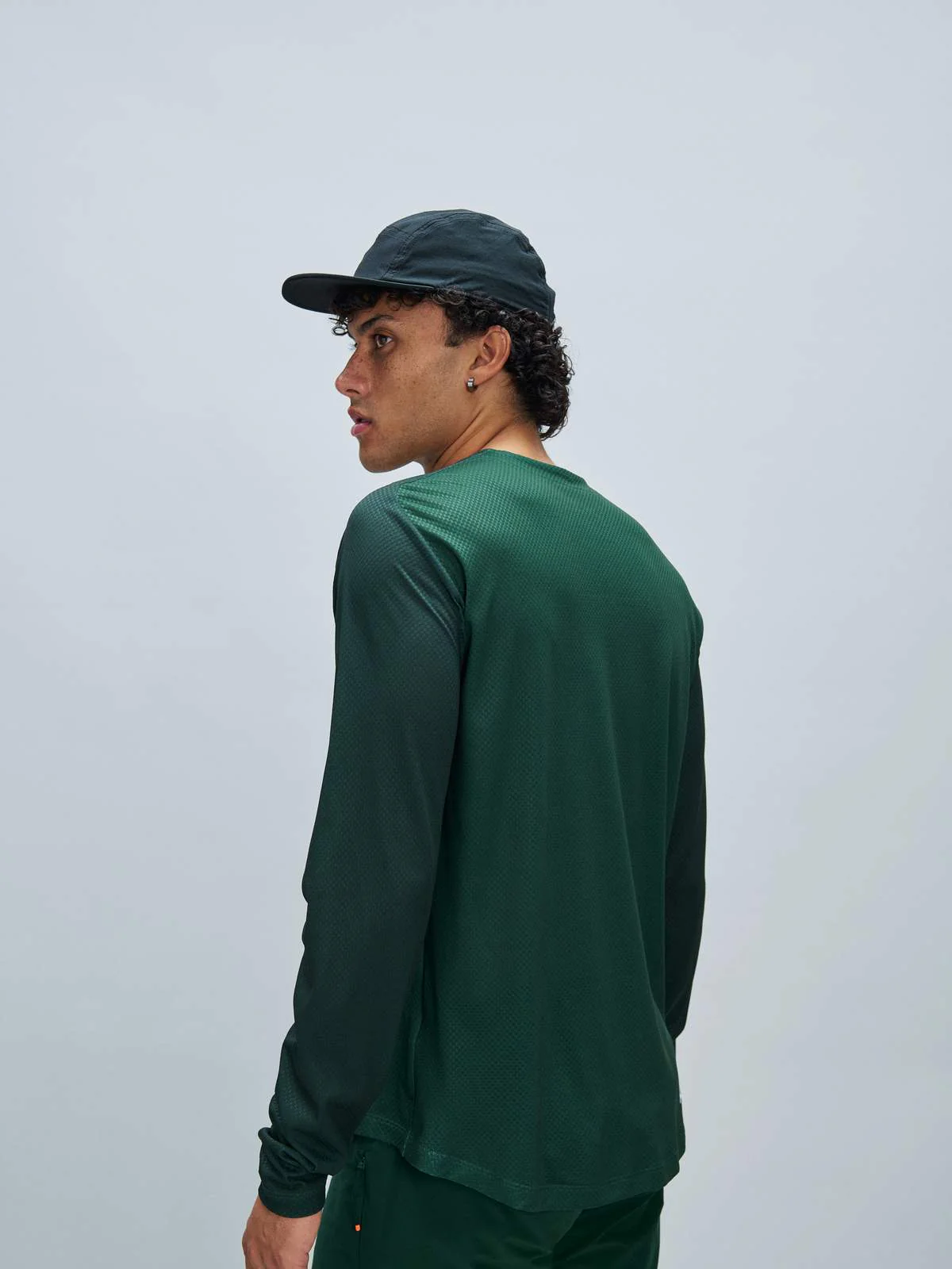Koszulka rowerowa POC M's Motion Air L/S Jersey - Parg. Green - Image 4