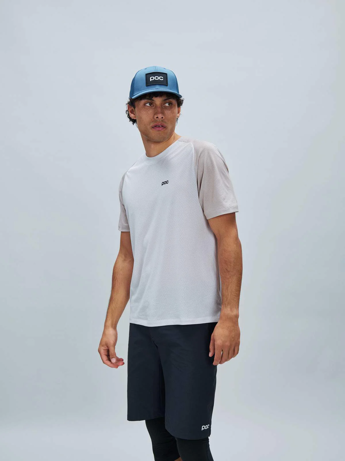 Koszulka rowerowa POC M's Motion Air S/S Jersey - Okenite Off-White - Image 2