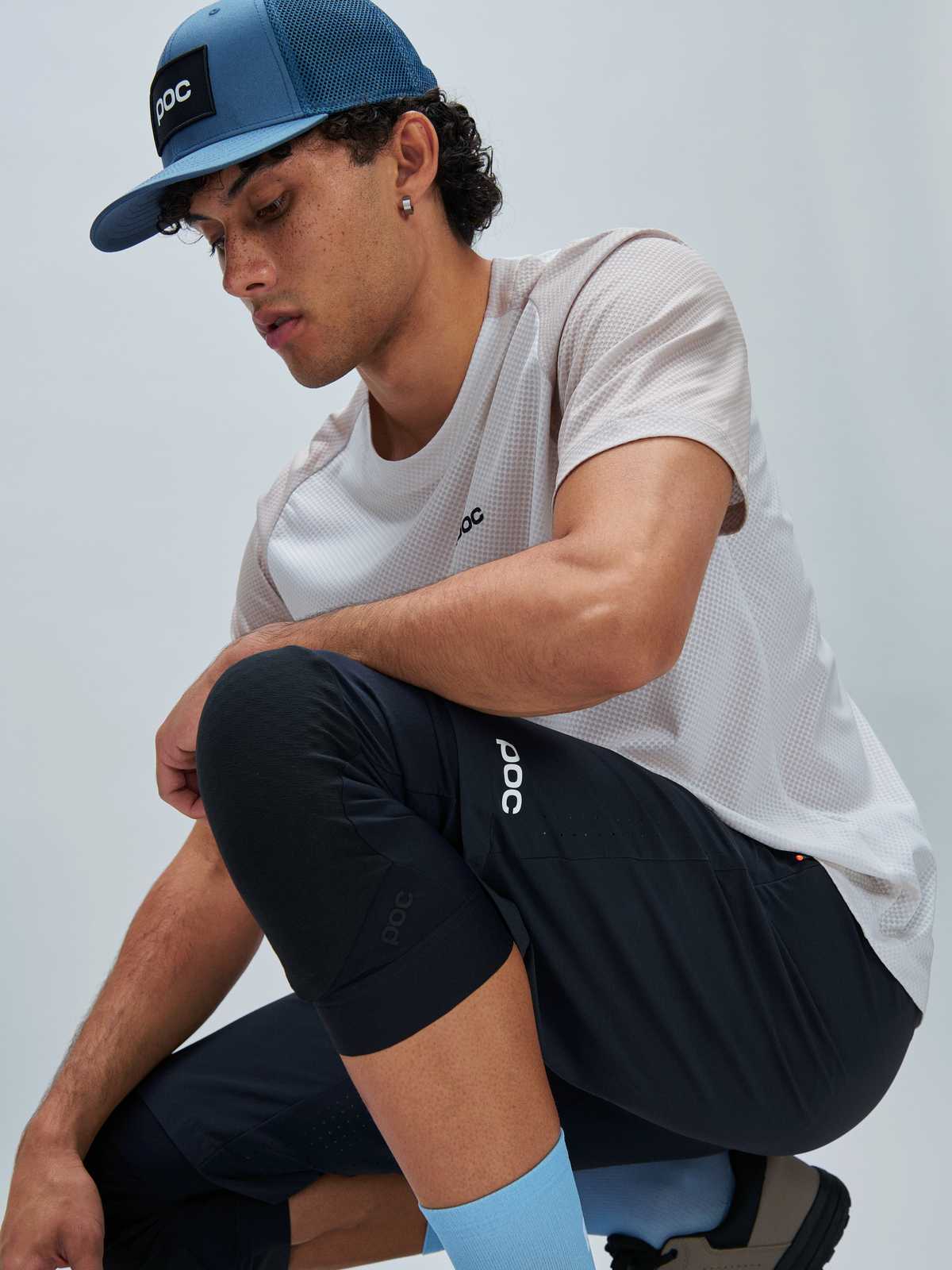 Koszulka rowerowa POC M's Motion Air S/S Jersey - Okenite Off-White - Image 3
