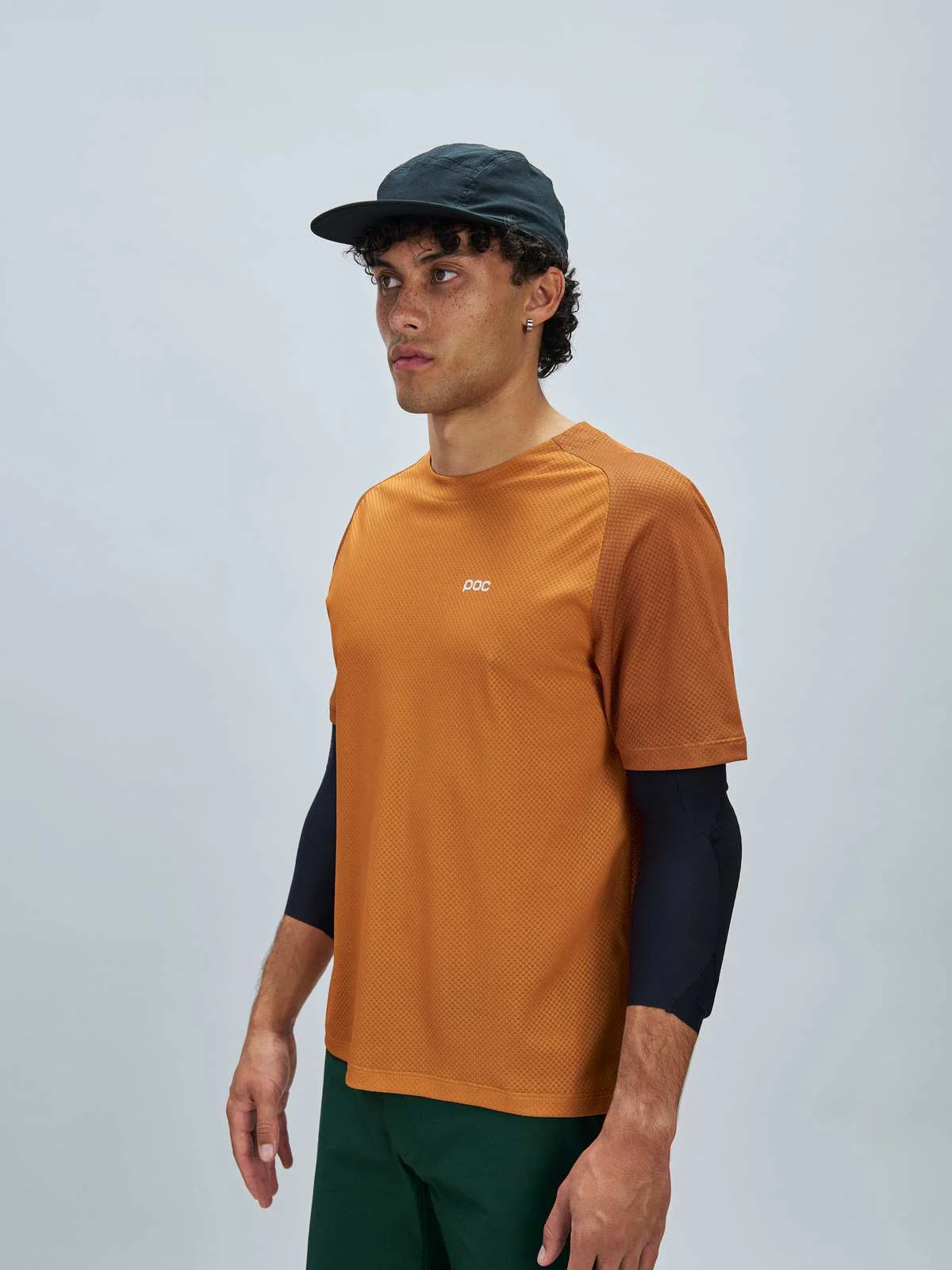 Koszulka rowerowa POC M's Motion Air S/S Jersey - Bauxite Brown - Image 2