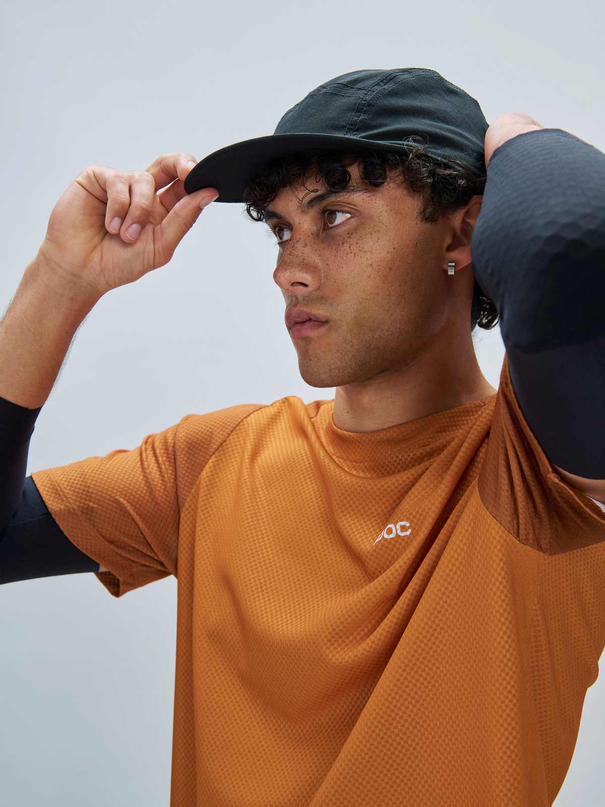 Koszulka rowerowa POC M's Motion Air S/S Jersey - Bauxite Brown - Image 3