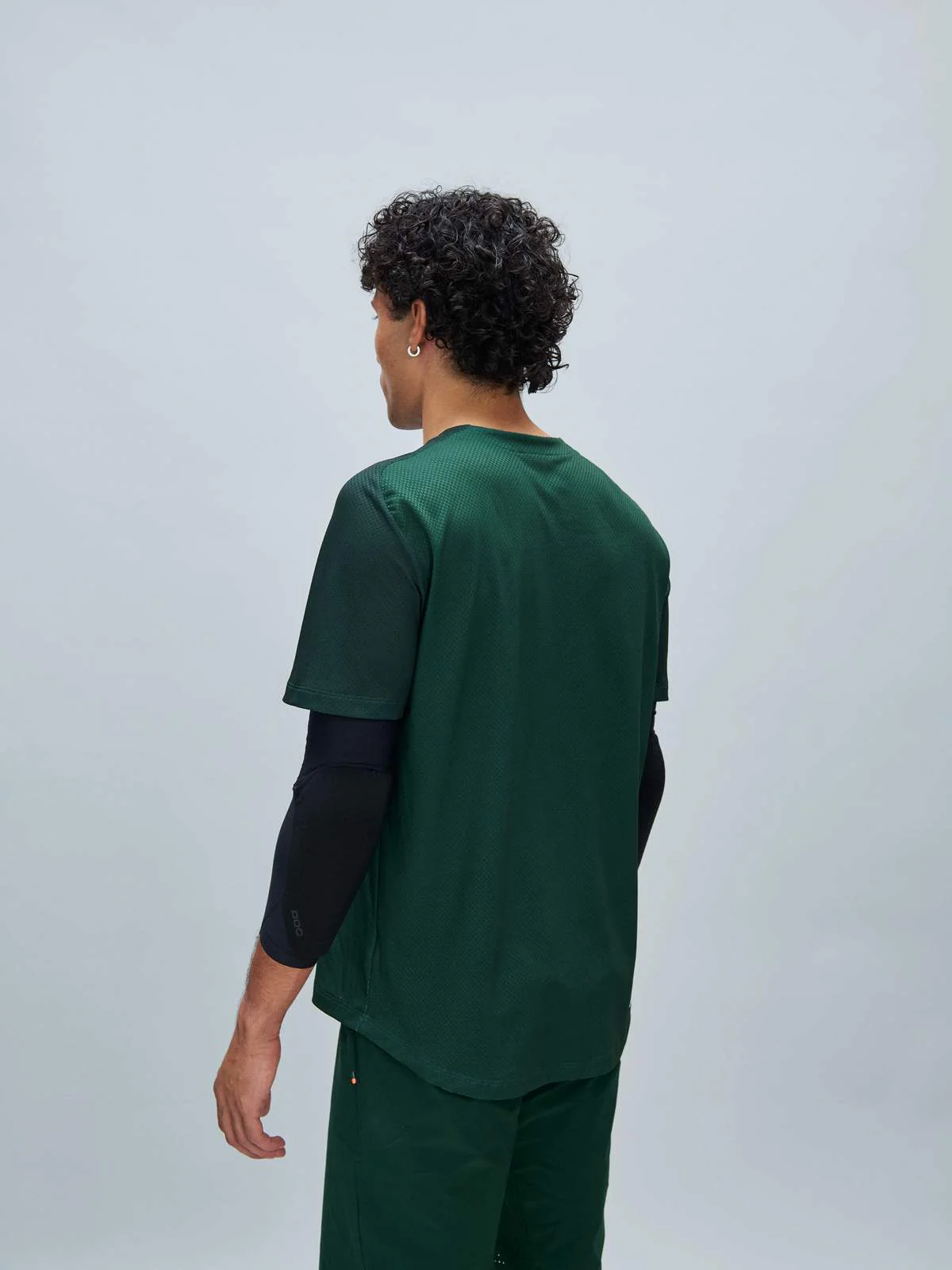 Koszulka rowerowa POC M's Motion Air S/S Jersey - Parg. Green - Image 4