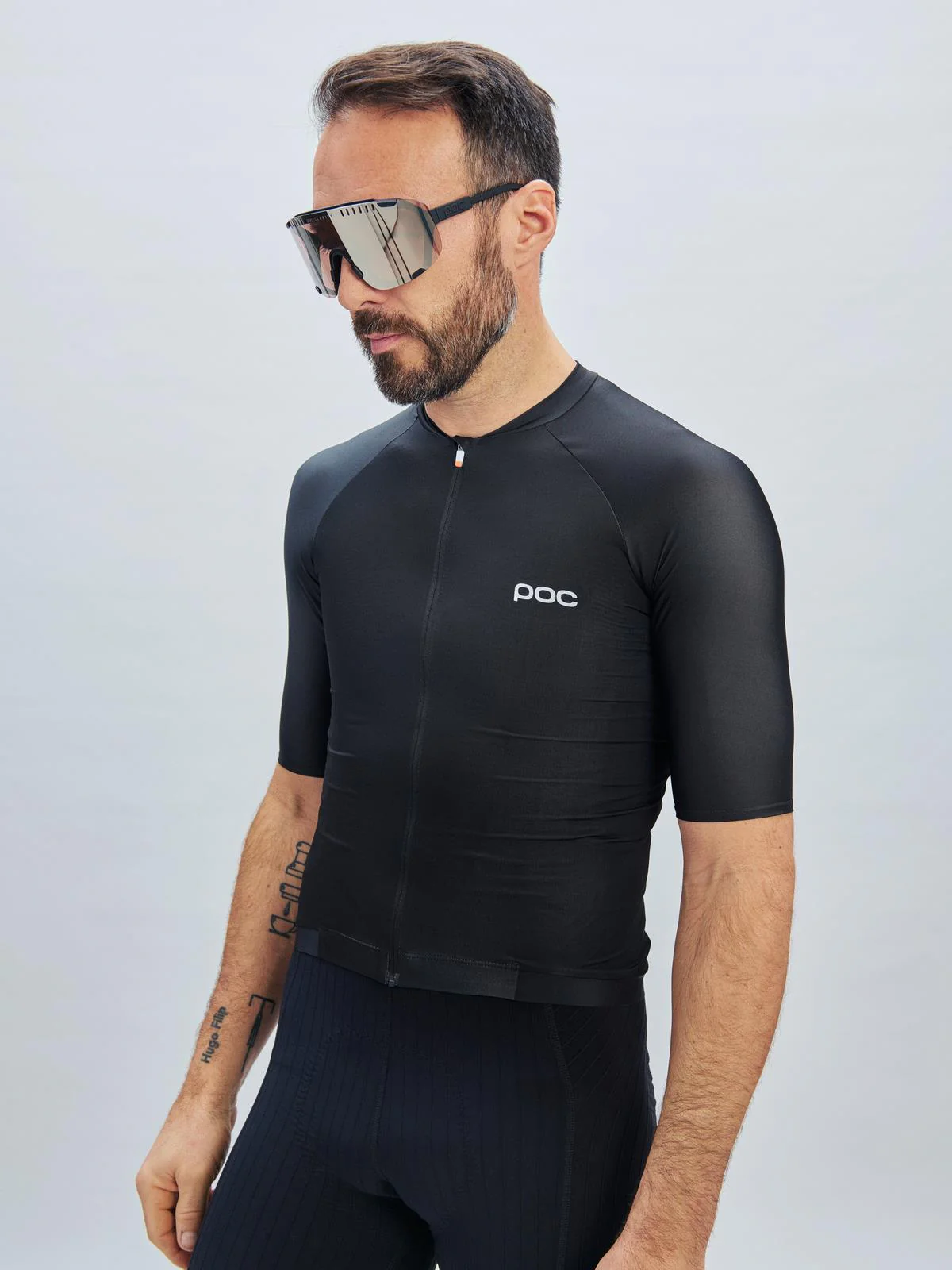 Koszulka rowerowa POC M's PRISTINE Jersey - Ur. Black - Image 2