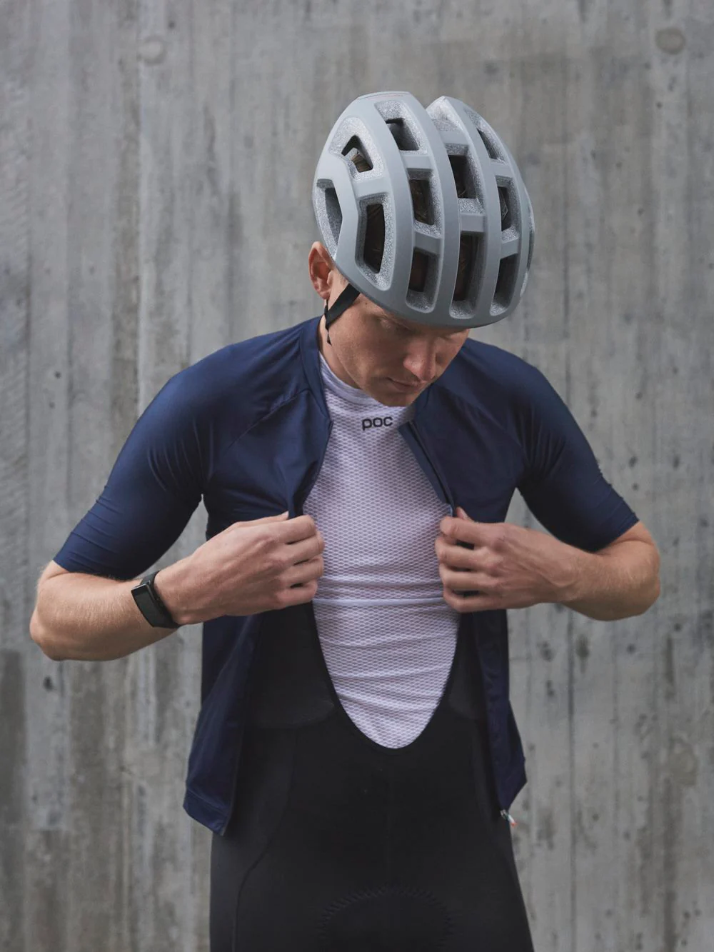 Koszulka rowerowa POC M's PRISTINE Jersey - Turmaline Navy - Image 3