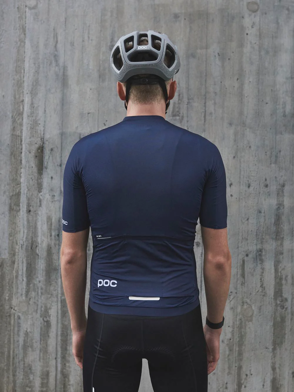 Koszulka rowerowa POC M's PRISTINE Jersey - Turmaline Navy - Image 4