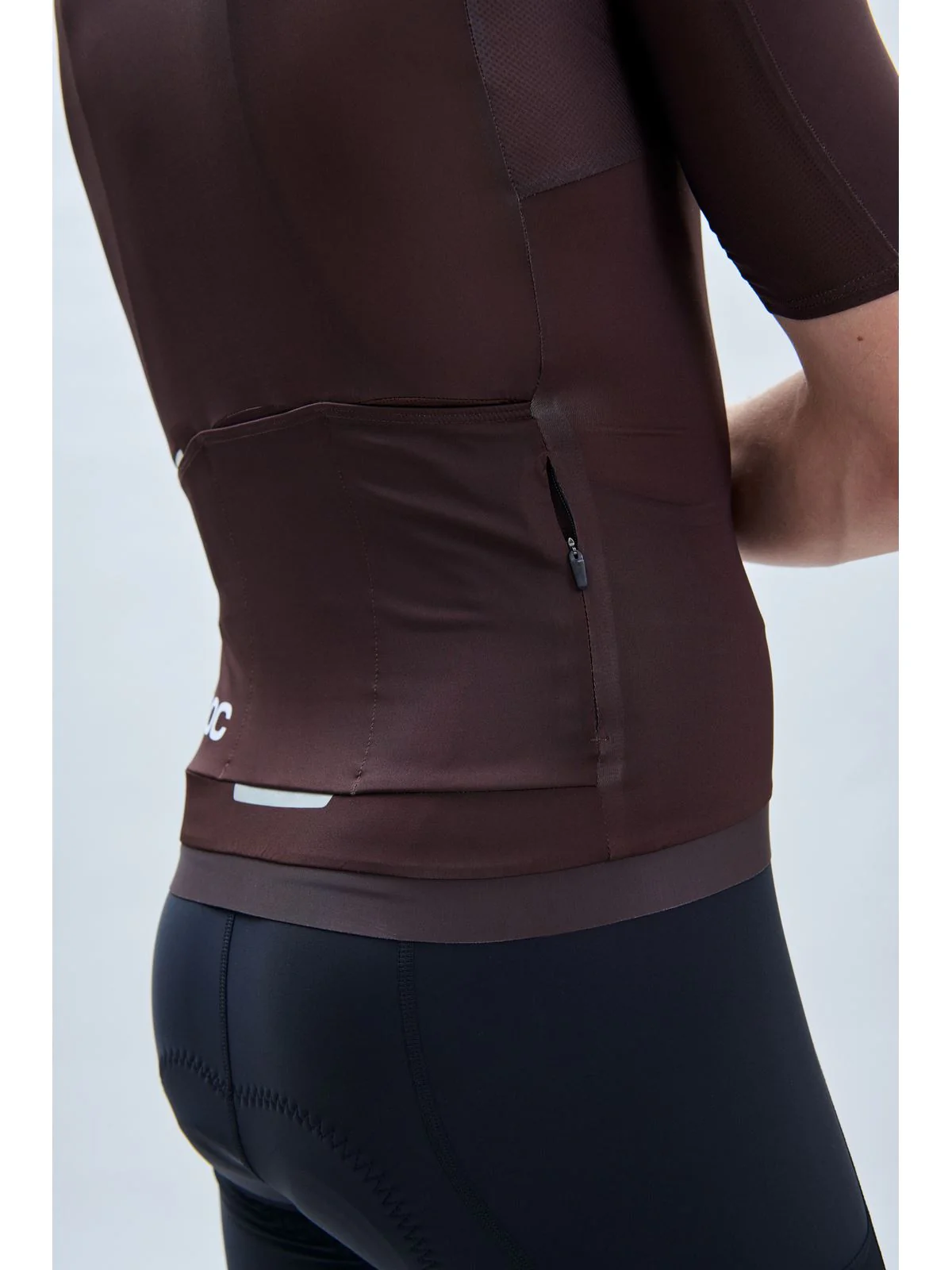 Koszulka rowerowa POC M's Pristine Jersey - Axinite Brown - Image 4