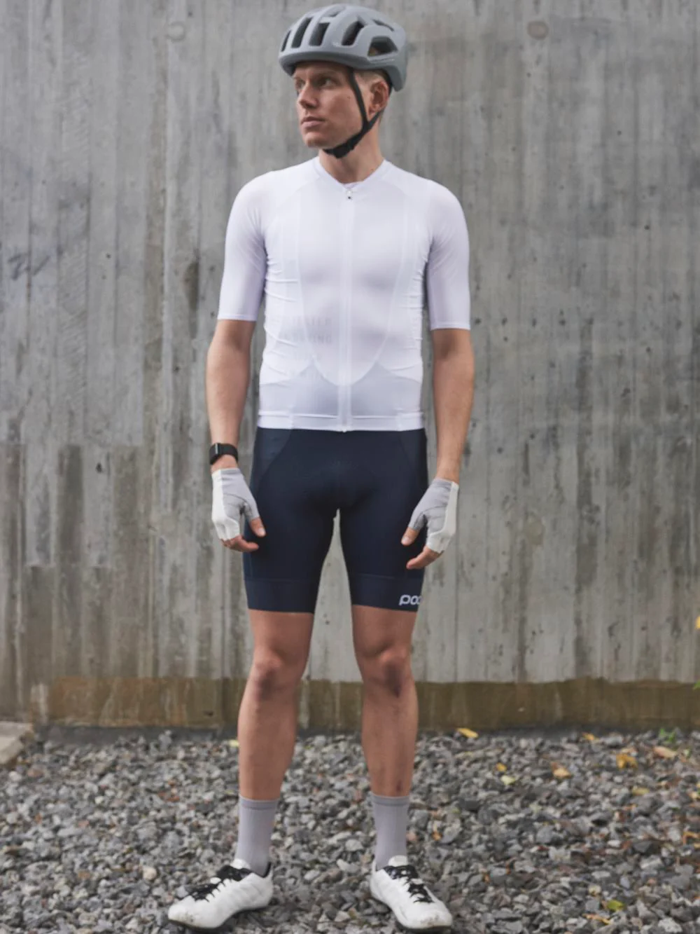 Koszulka rowerowa POC M's PRISTINE PRINT Jersey - Hydr. White - Image 2