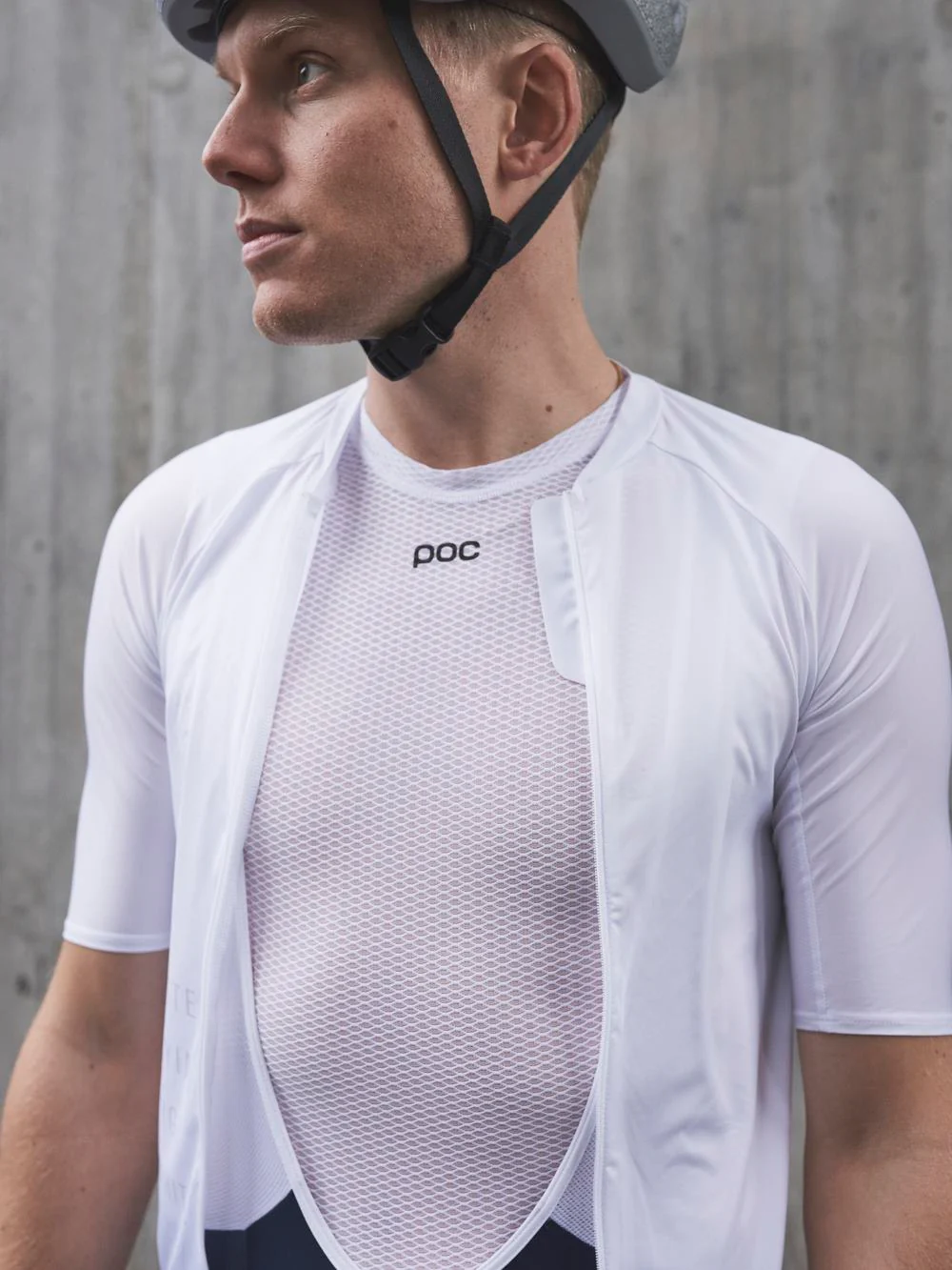 Koszulka rowerowa POC M's PRISTINE PRINT Jersey - Hydr. White - Image 4