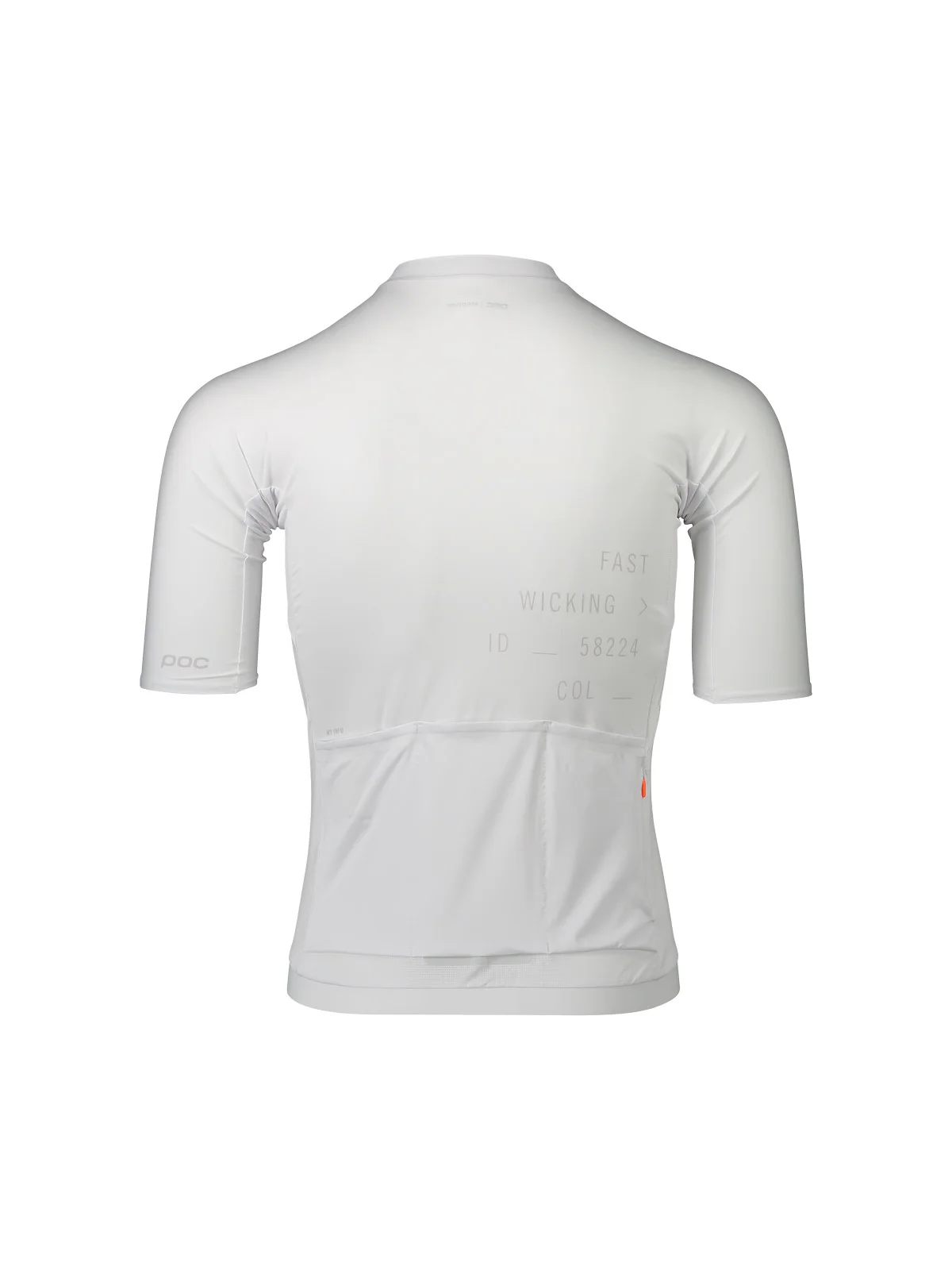 Koszulka rowerowa POC M's PRISTINE PRINT Jersey - Hydr. White - Image 5