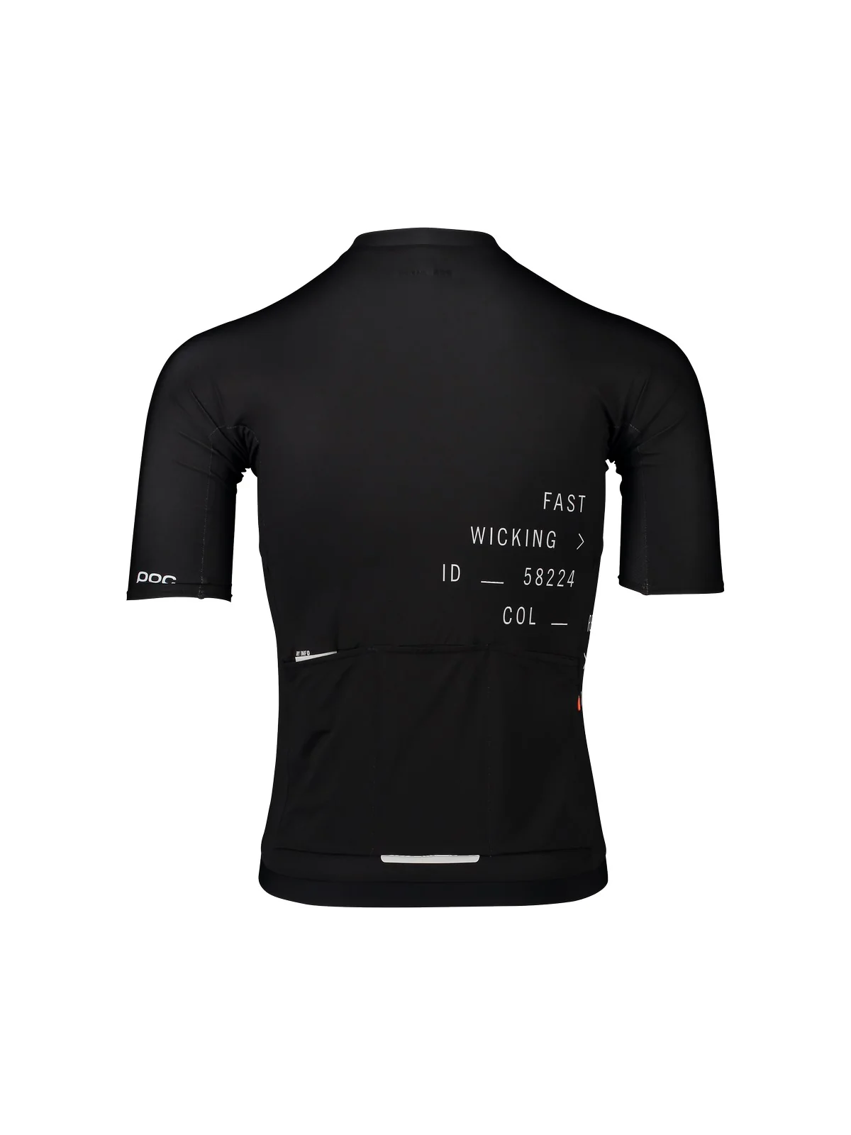 Koszulka rowerowa POC M's PRISTINE Print Jersey - Ur. Black - Image 2