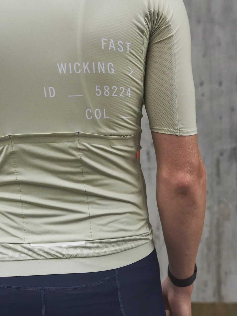 Koszulka rowerowa POC M's PRISTINE Print Jersey - Prehnite Green - Image 3