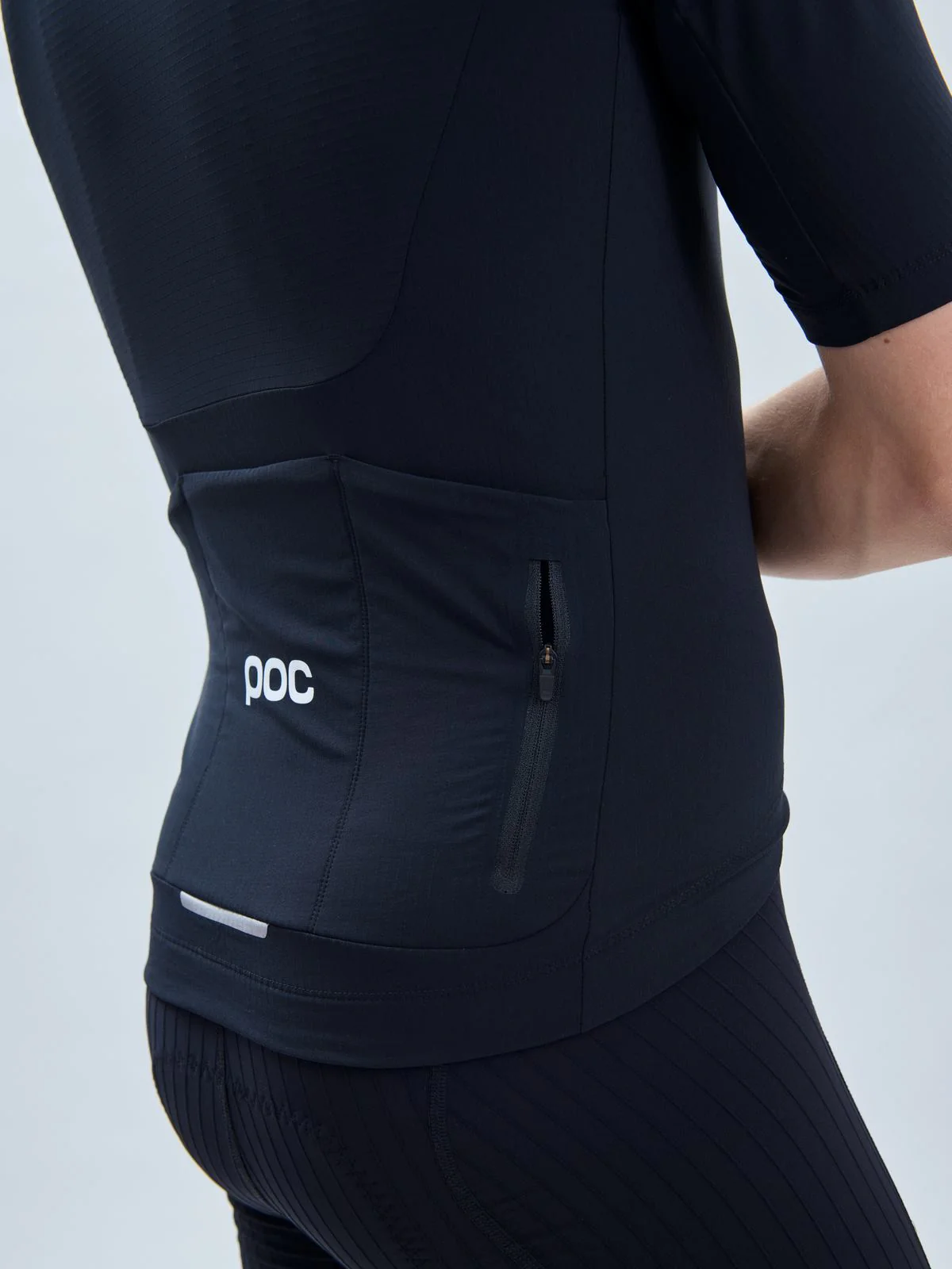 Koszulka rowerowa POC M's Raceday Jersey - Ur. Black - Image 4