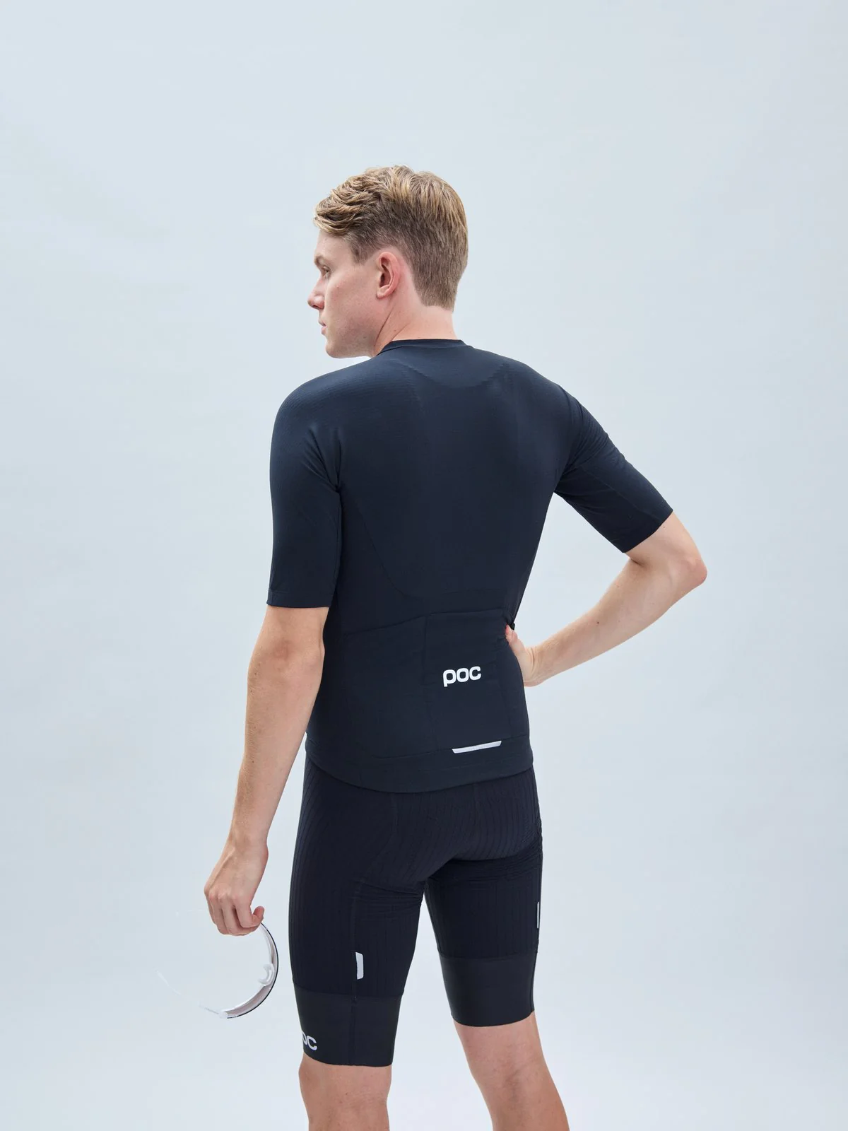 Koszulka rowerowa POC M's Raceday Jersey - Ur. Black - Image 5