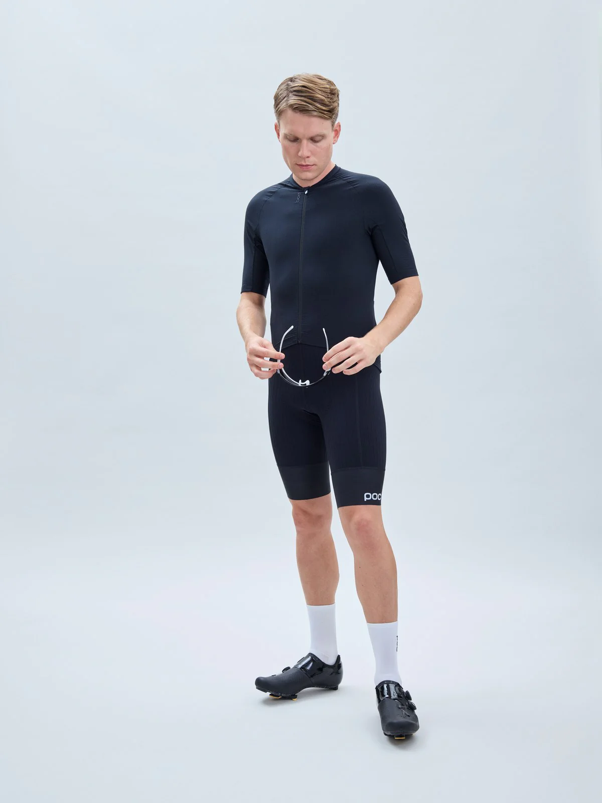Koszulka rowerowa POC M's Raceday Jersey - Ur. Black - Image 6