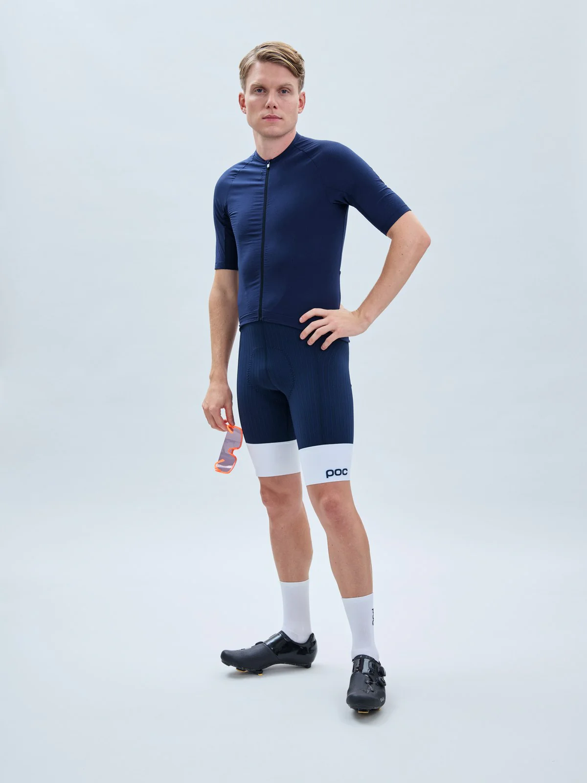 Koszulka rowerowa POC M's Raceday Jersey - Turmaline Navy - Image 5