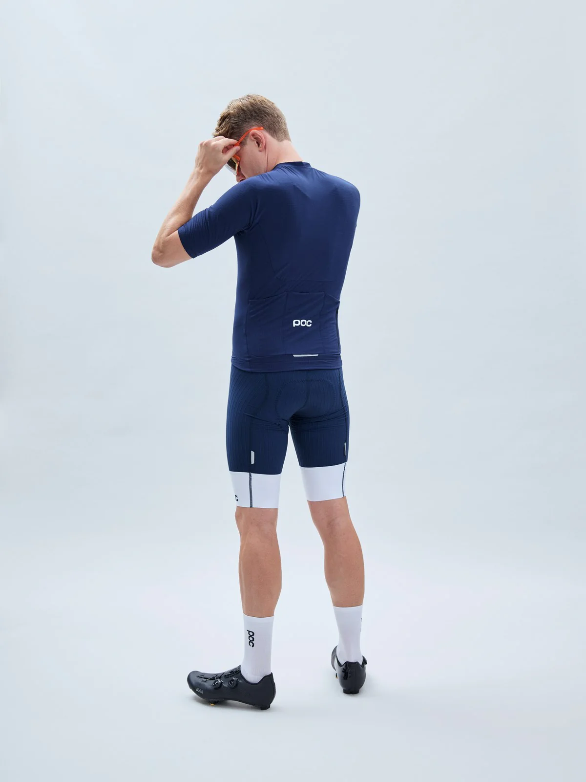 Koszulka rowerowa POC M's Raceday Jersey - Turmaline Navy - Image 6