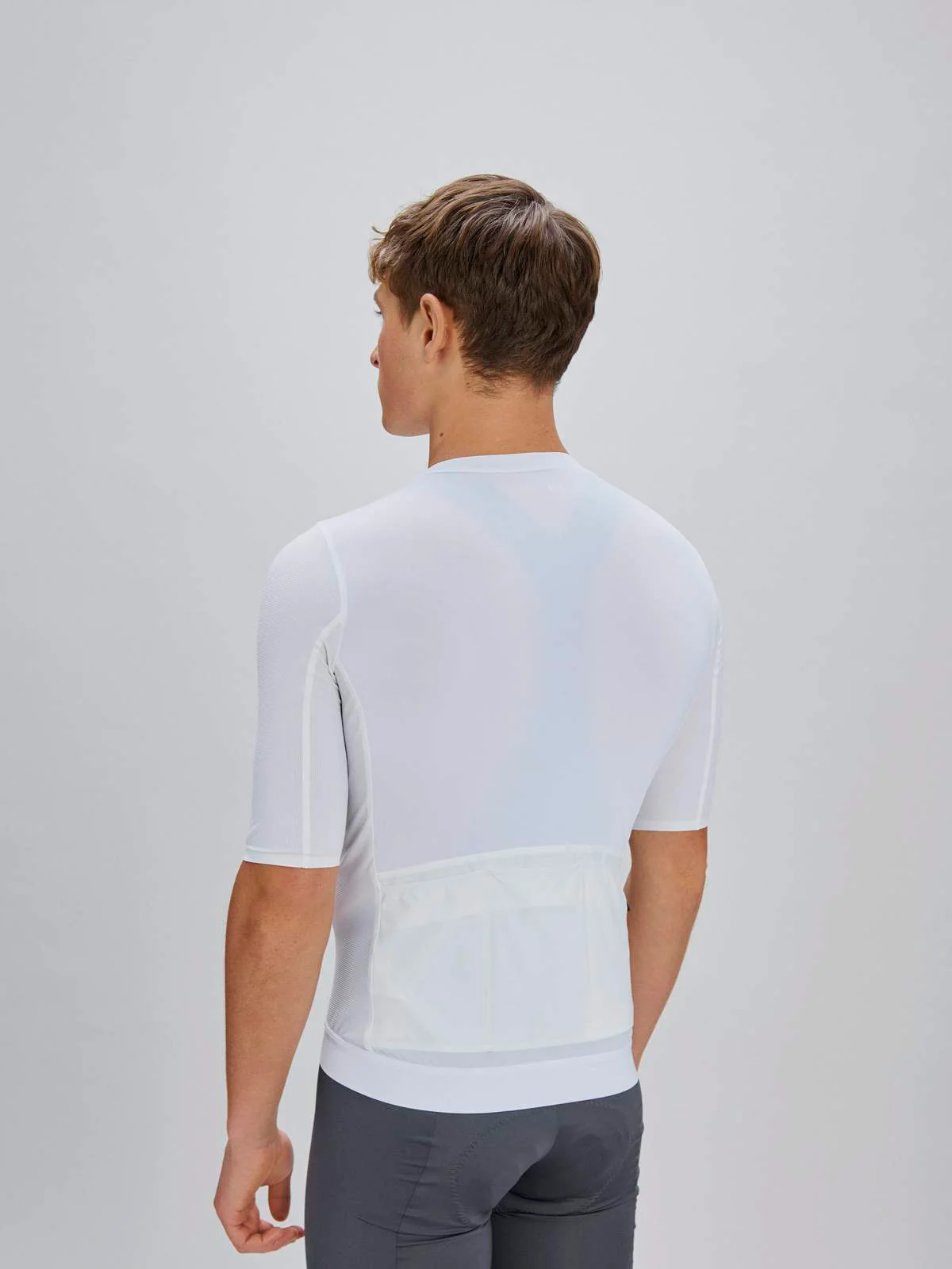 Koszulka rowerowa POC M's Raceday S/S Jersey - Hyd. White - Image 3