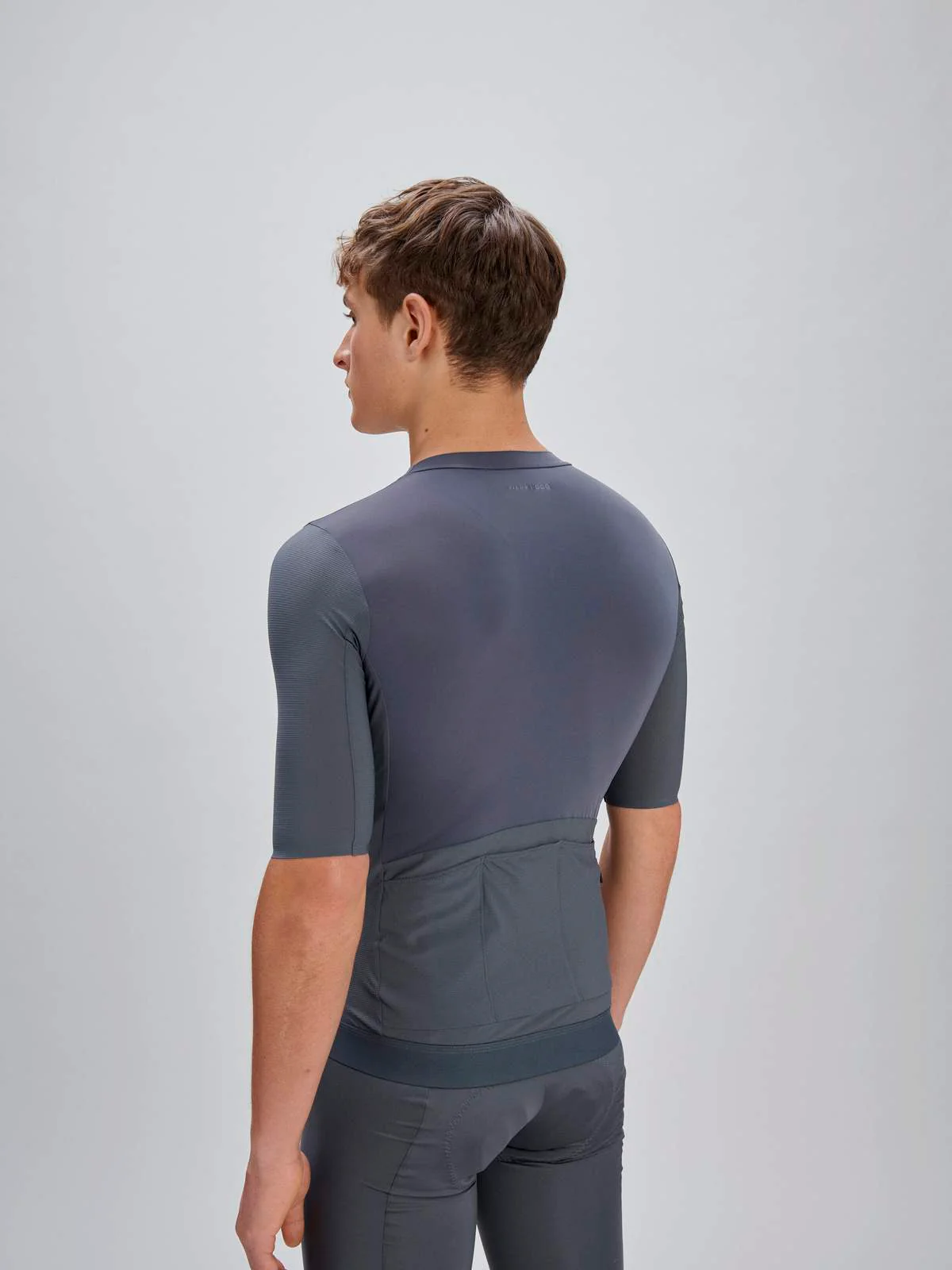 Koszulka rowerowa POC M's Raceday S/S Jersey - Sylvanite Grey - Image 3