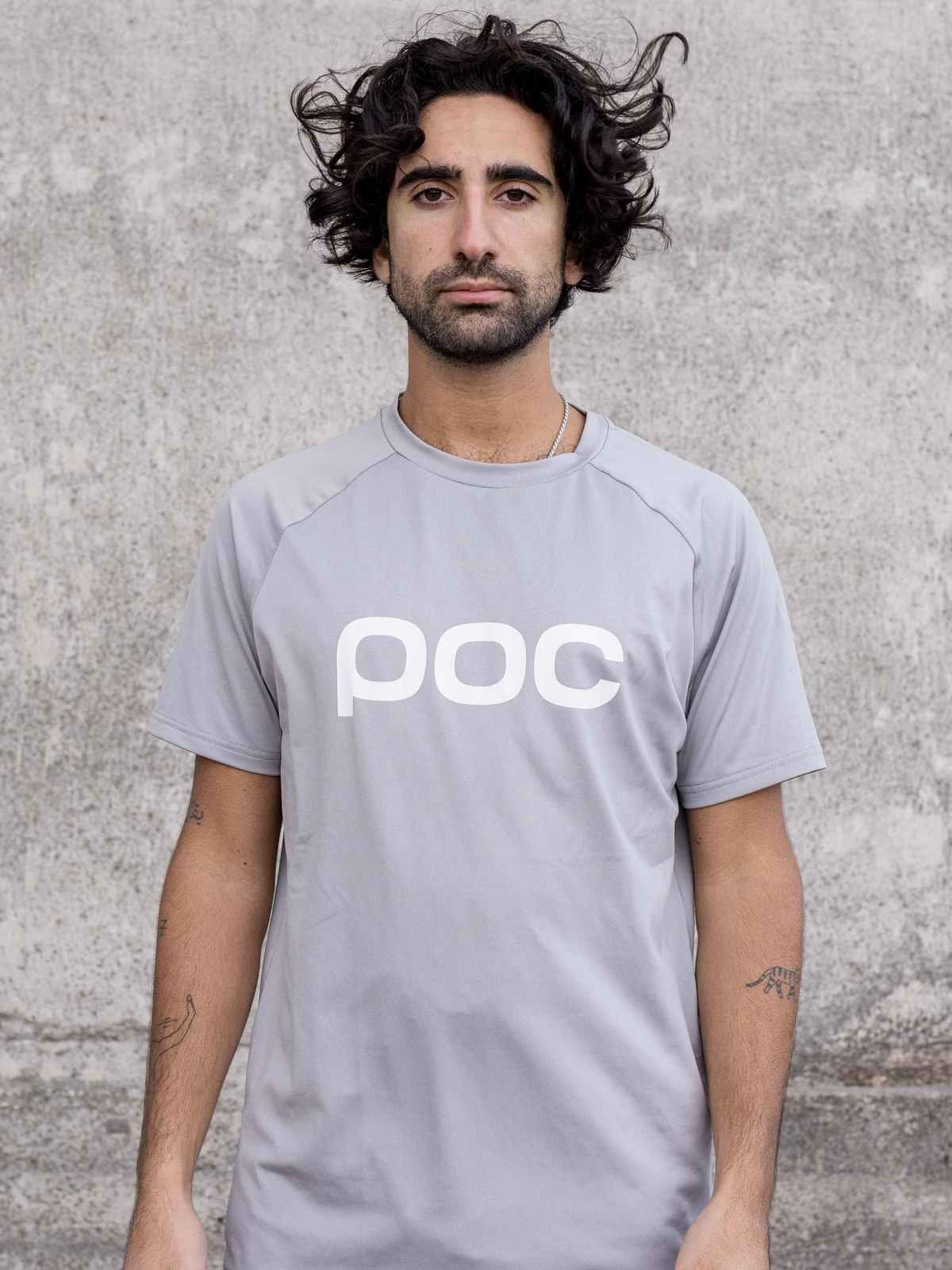 Koszulka rowerowa POC M'S REFORM ENDURO - Alloy Grey - Image 2