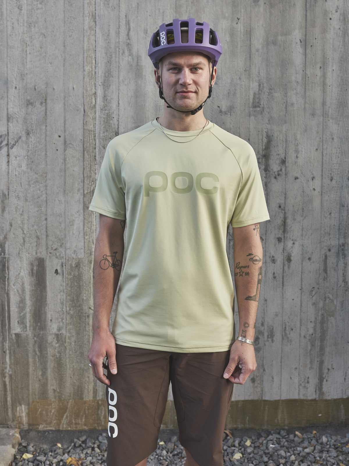 Koszulka rowerowa POC M'S REFORM ENDURO - Prehnite Green - Image 2